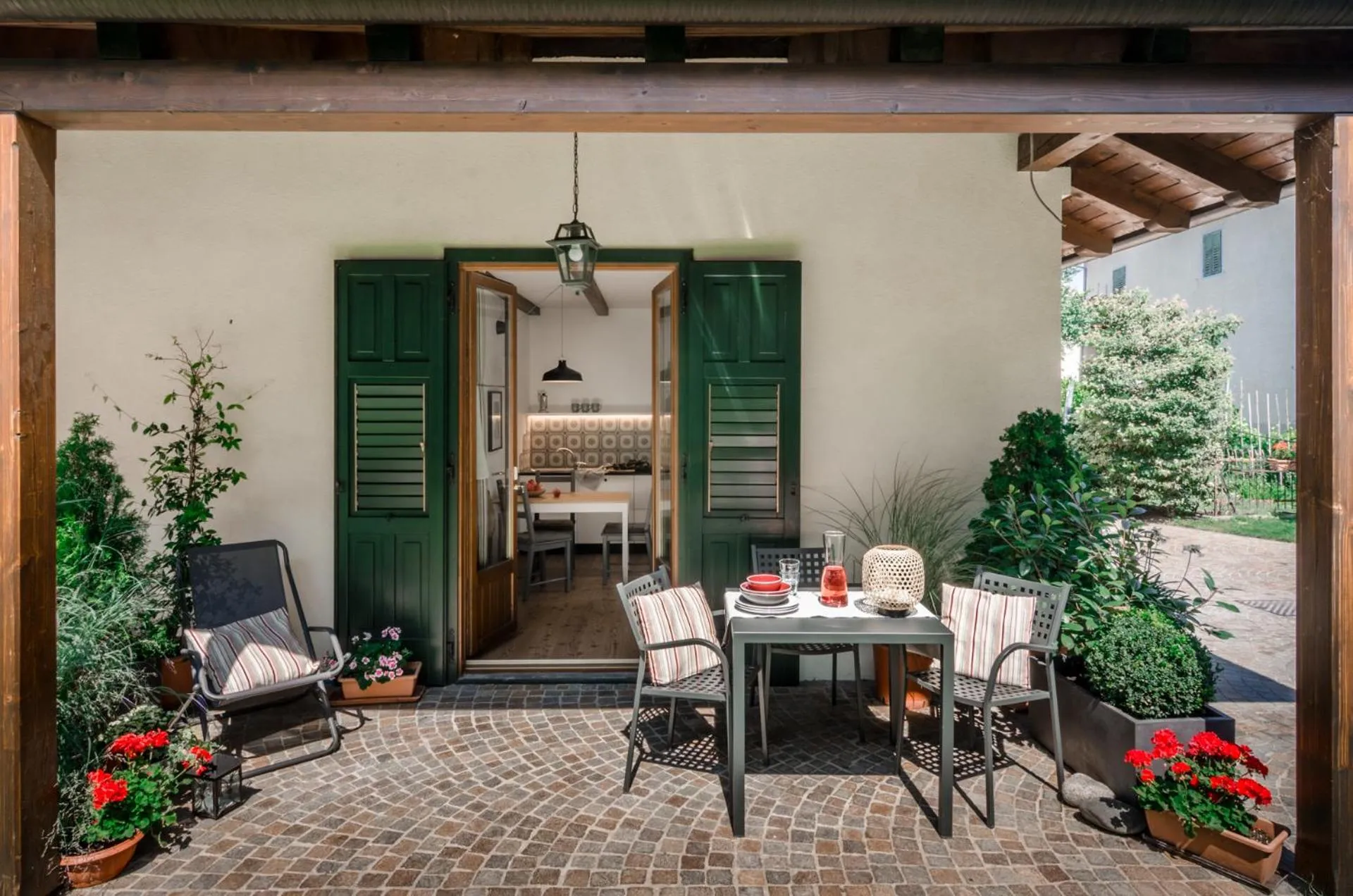 Patio in Casa Vacanze Piè di Castello