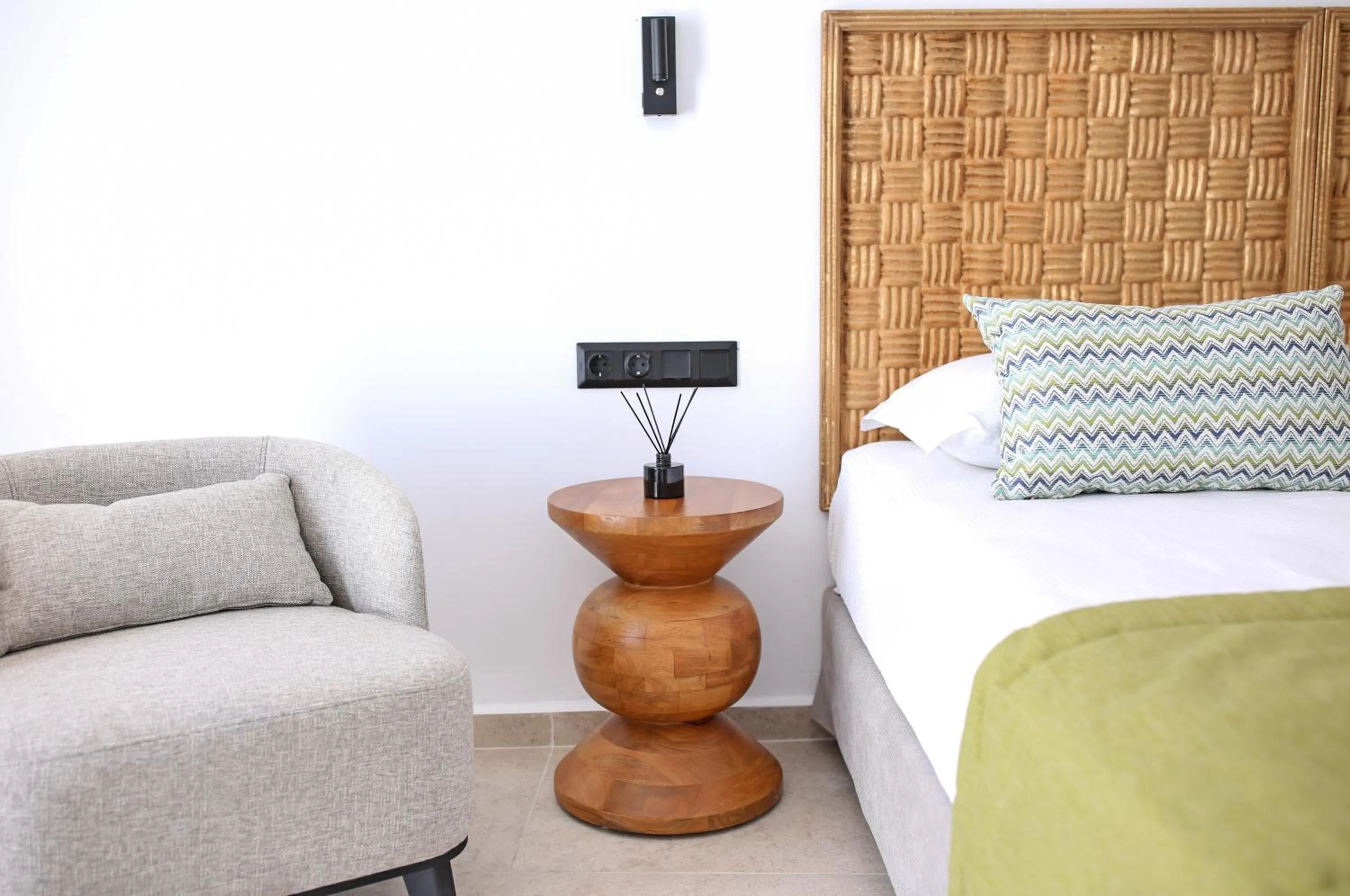 Bedroom, Bed in La Maltese Boutique Paros