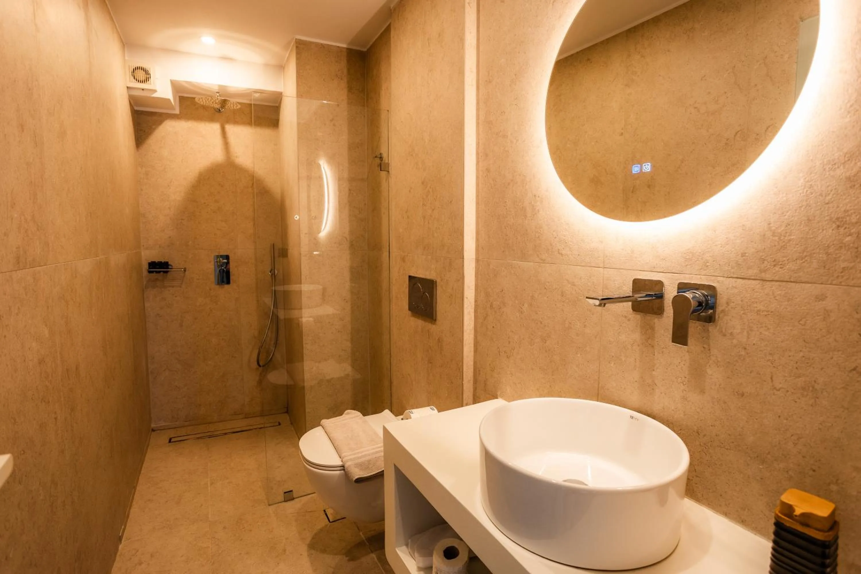 Bathroom in La Maltese Boutique Paros