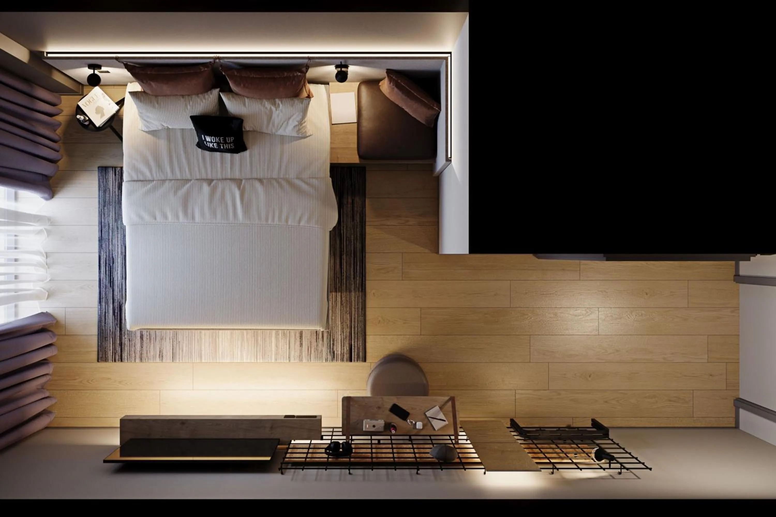 Photo of the whole room in Moxy Cork