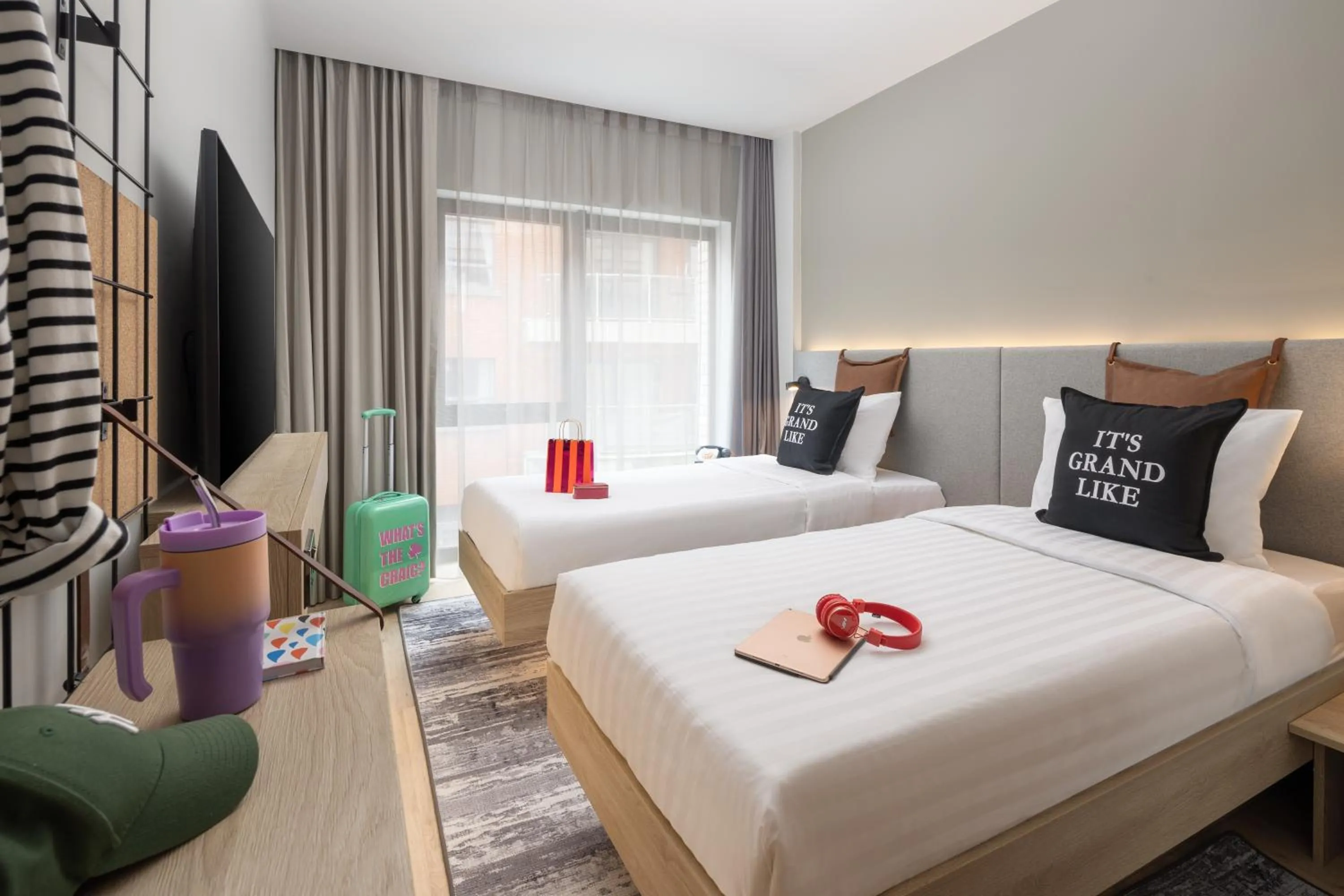 Bedroom, Bed in Moxy Cork