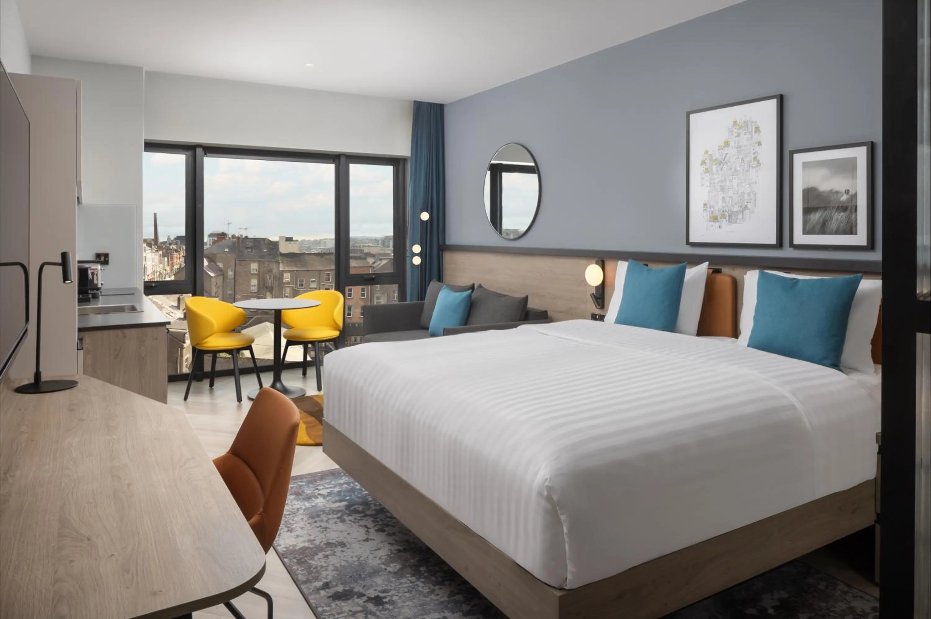 Bedroom, Bed in Residence Inn by Marriott Cork