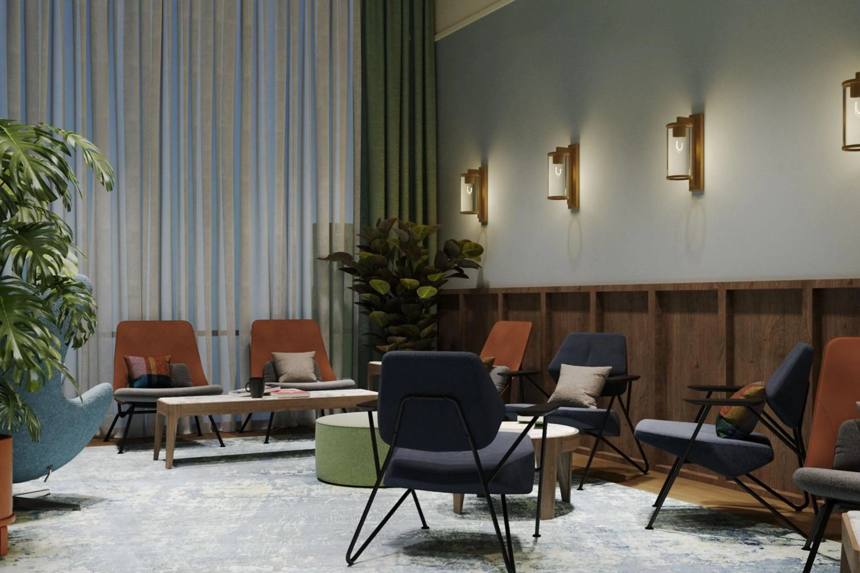 Lounge or bar in Residence Inn by Marriott Cork