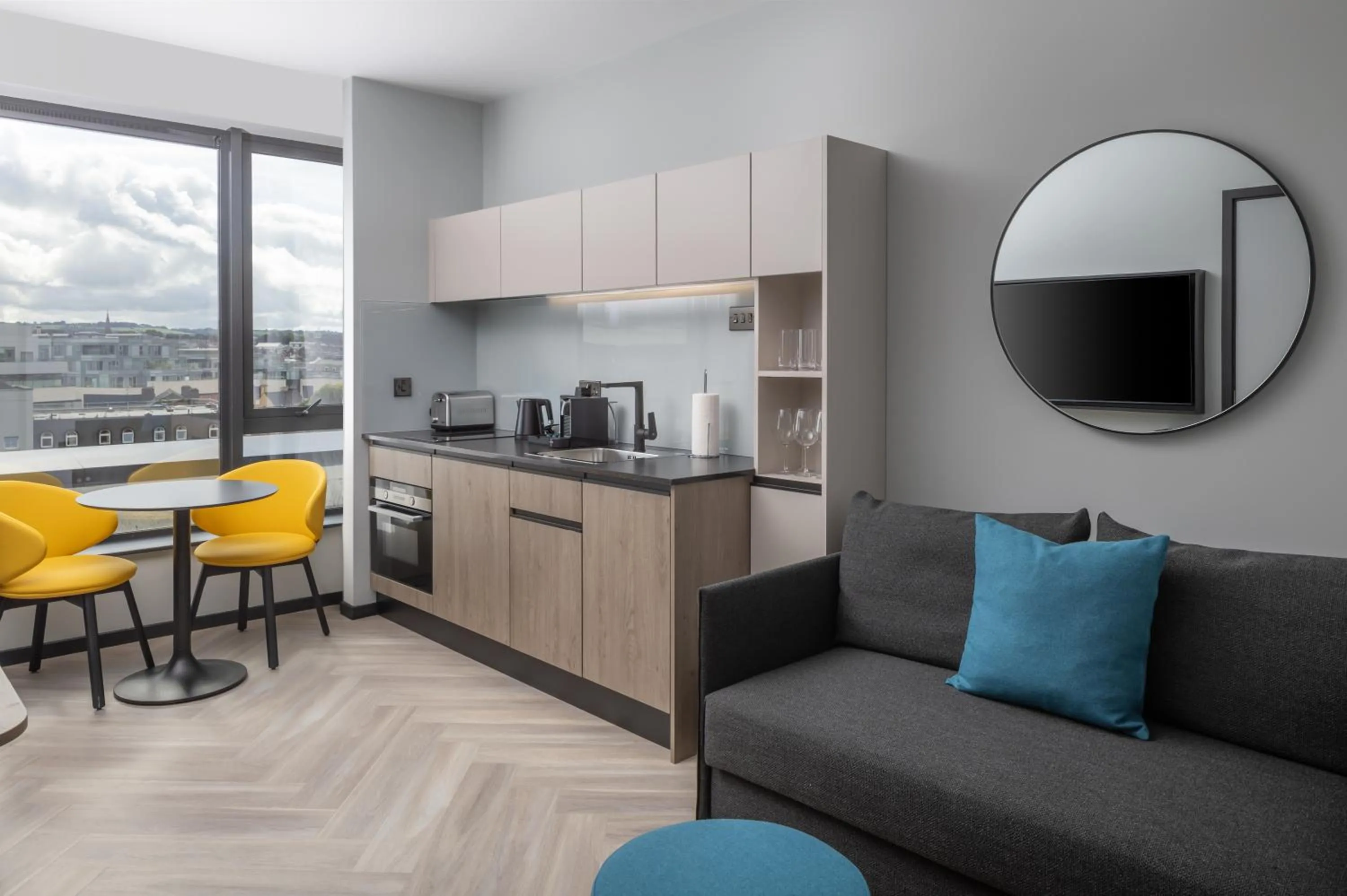 Living room in Residence Inn by Marriott Cork