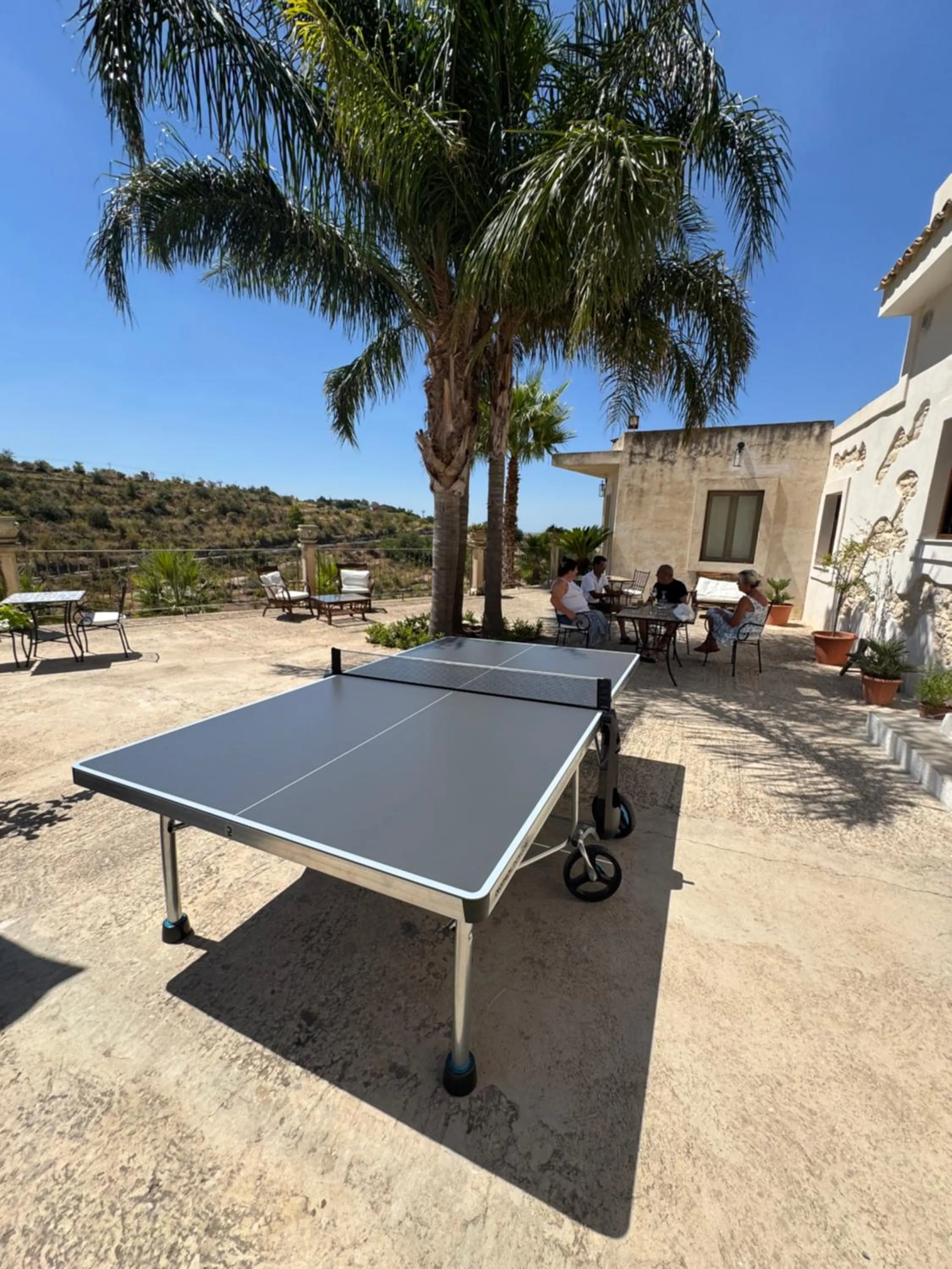 Table tennis in Villa La Rosa