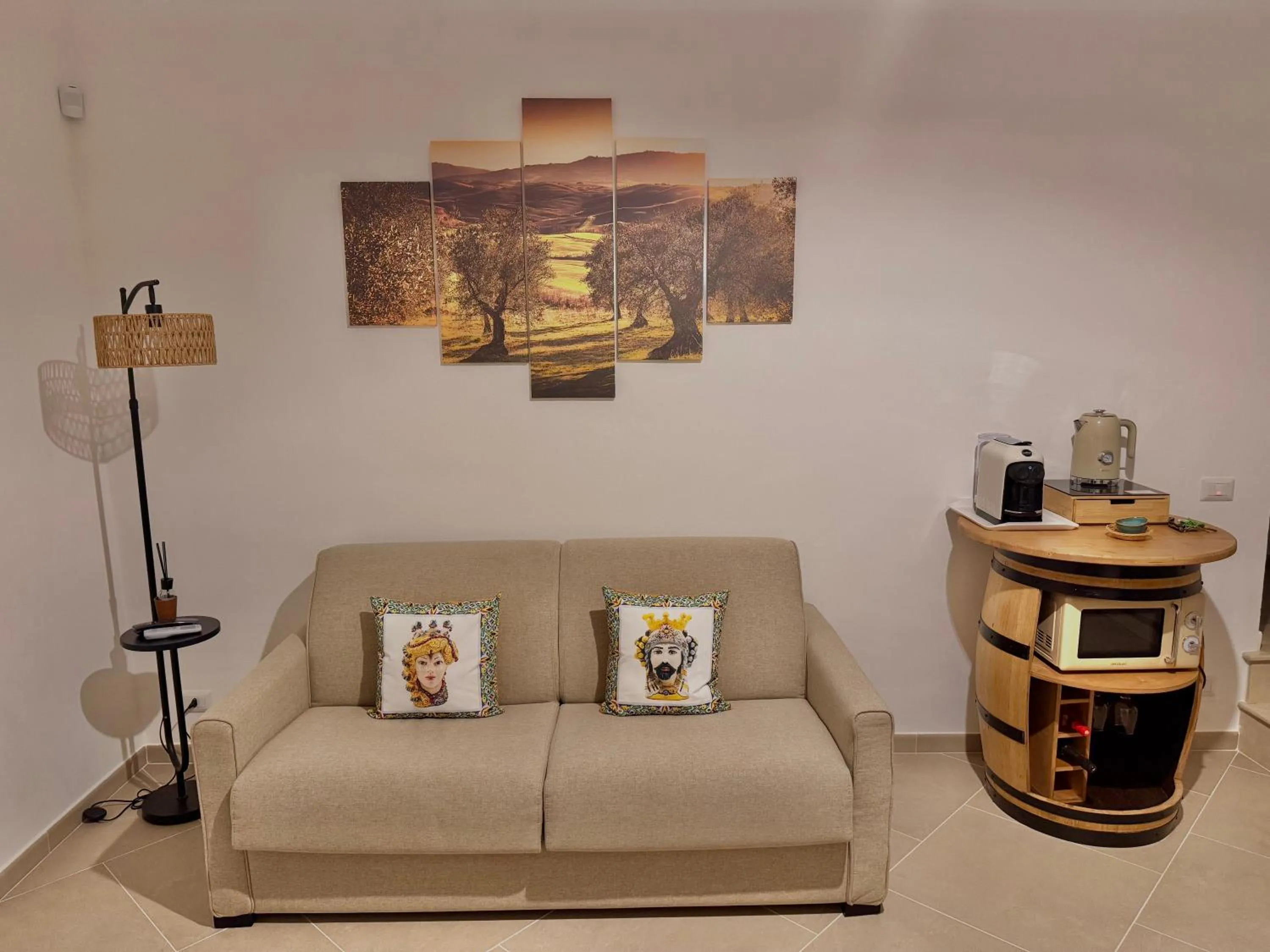 Living room in Villa La Rosa
