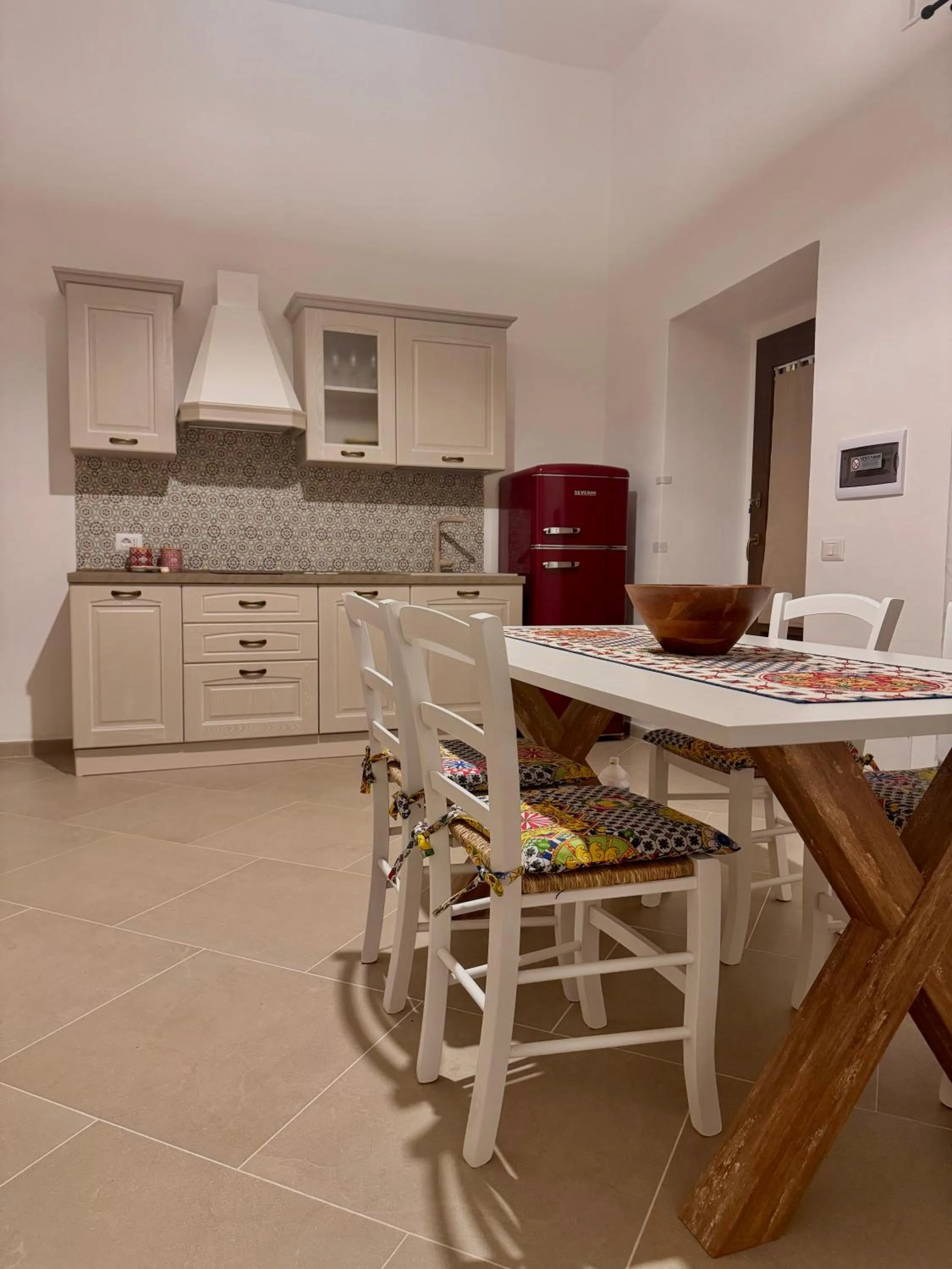 Kitchen or kitchenette in Villa La Rosa