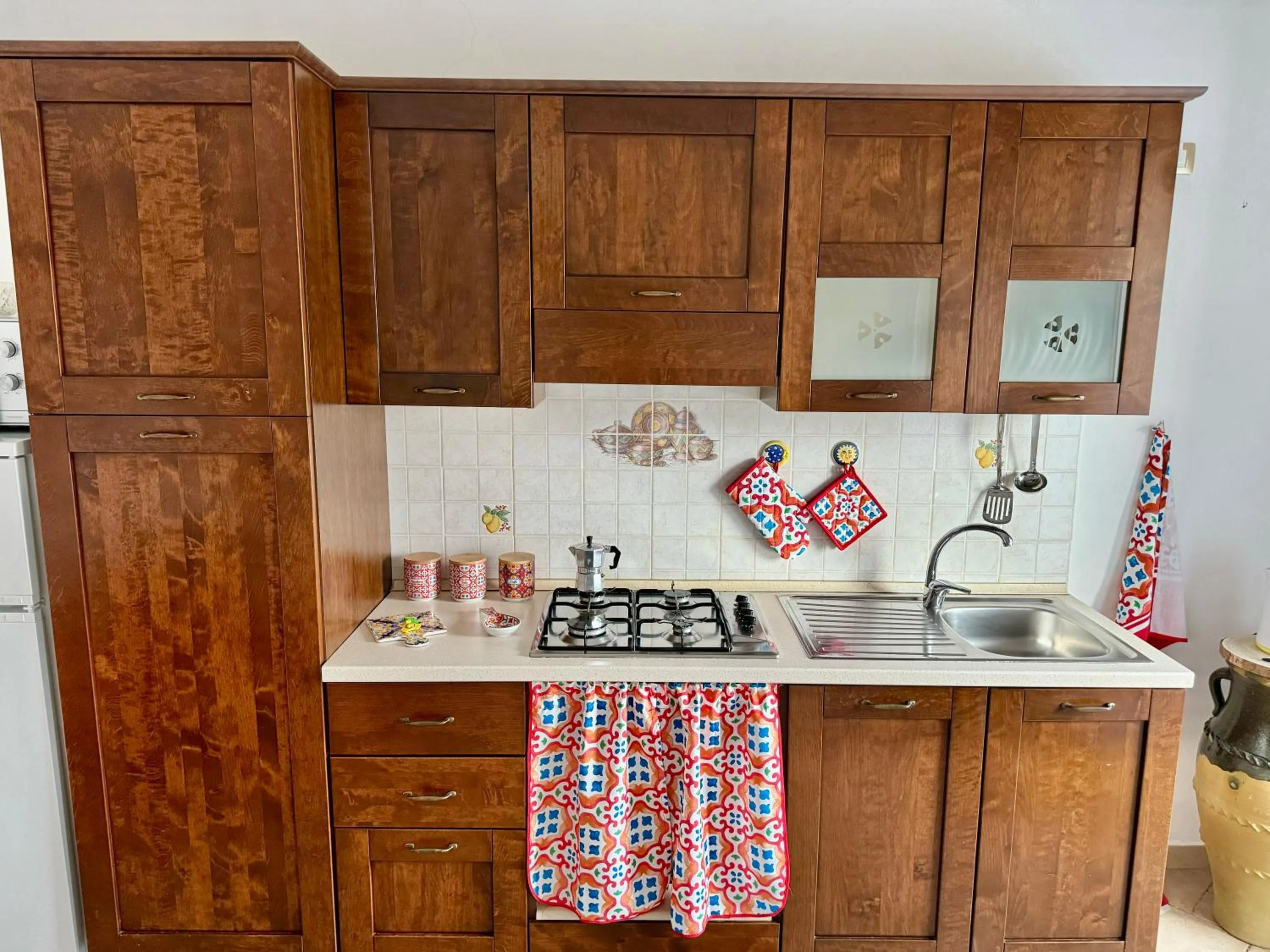 Kitchen or kitchenette in Villa La Rosa