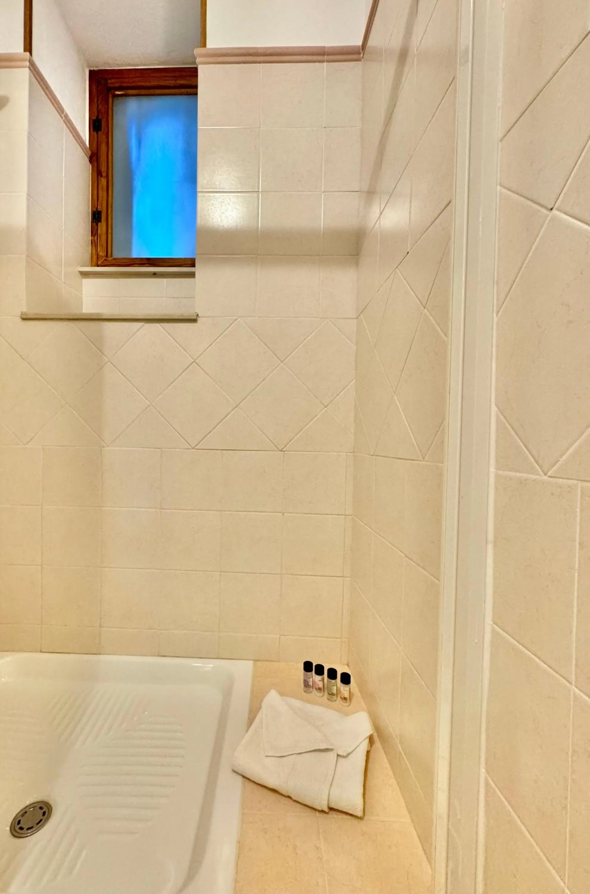 Shower in Villa La Rosa