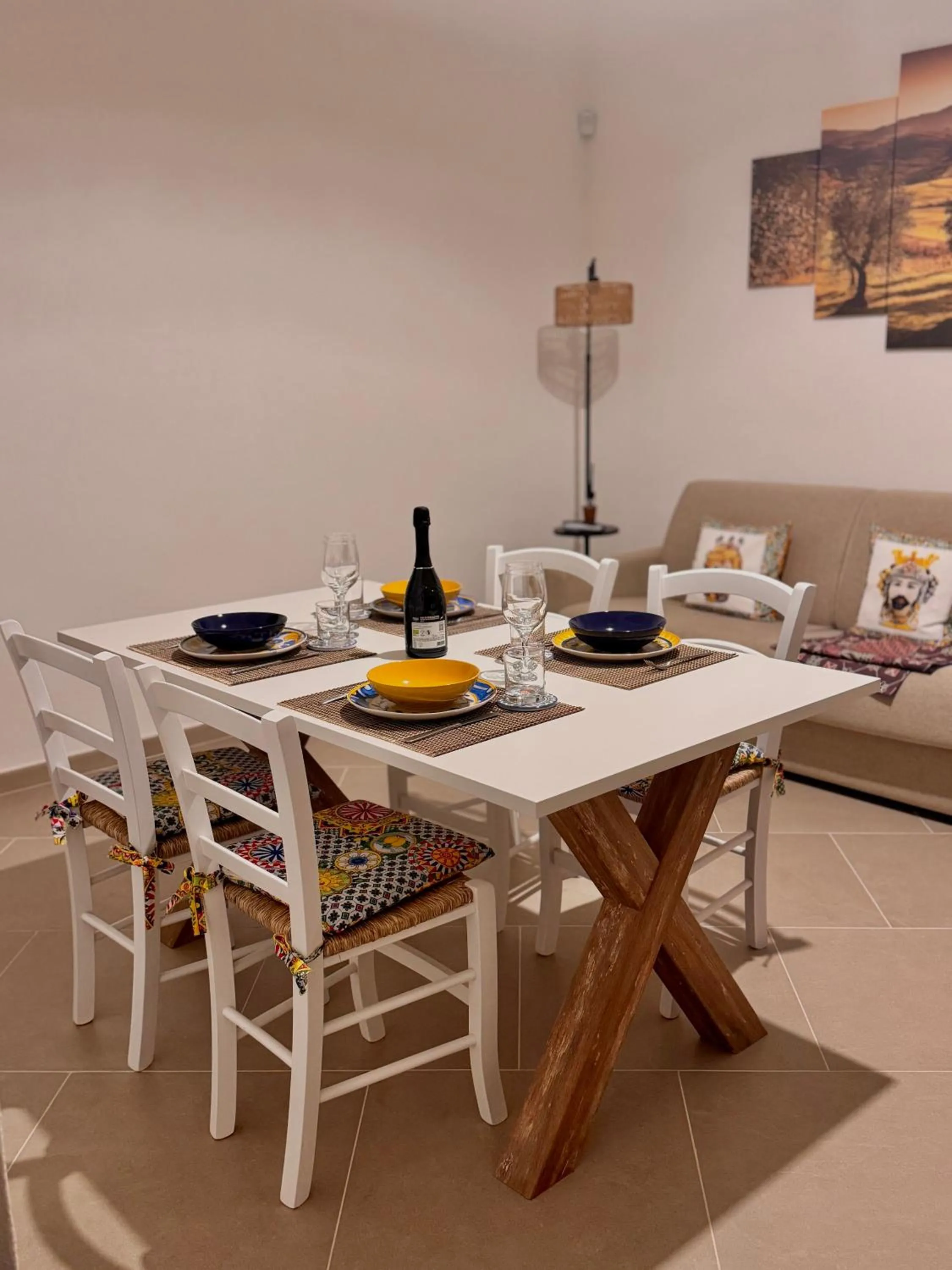 Living room in Villa La Rosa