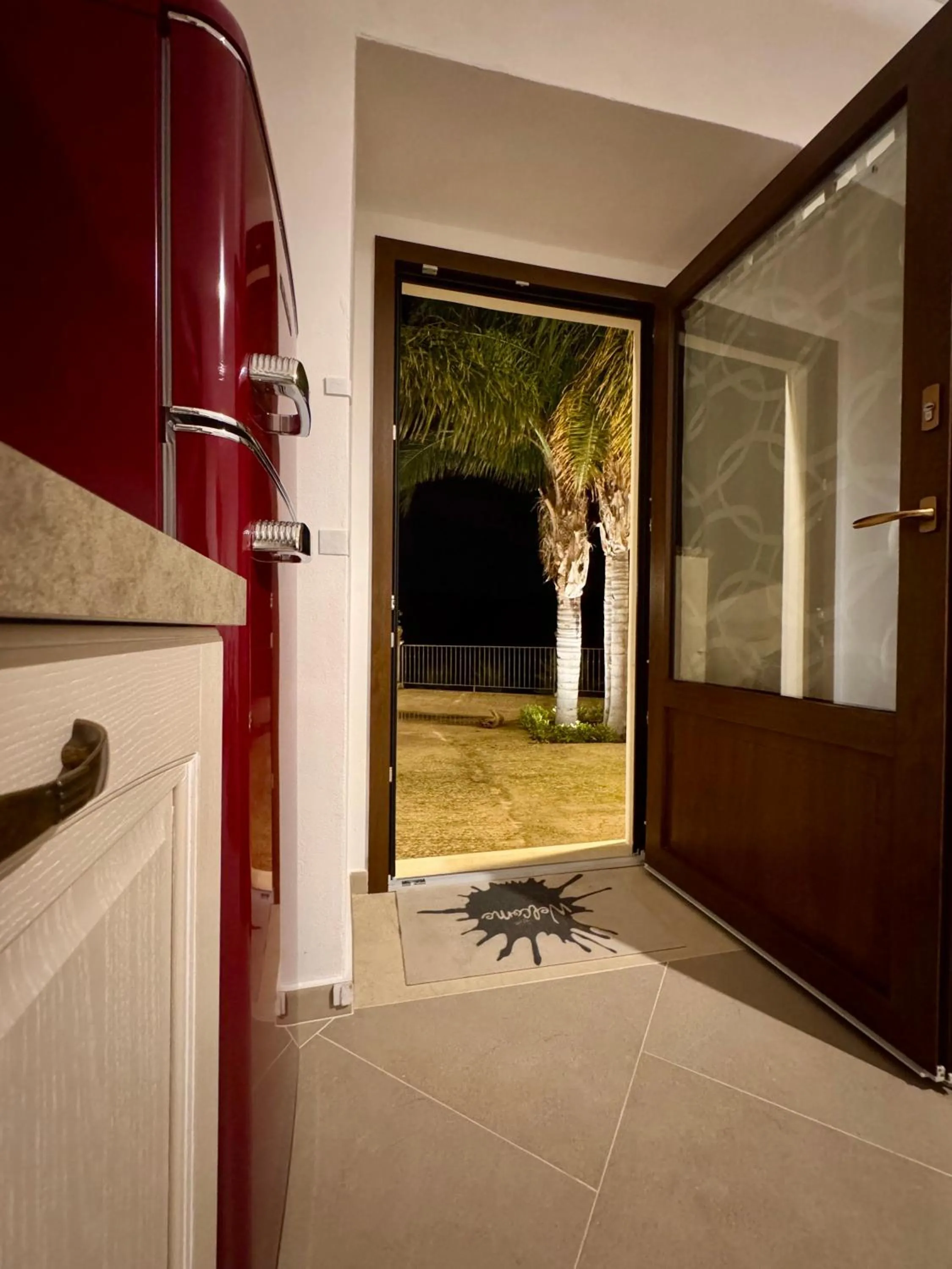 Inner courtyard view in Villa La Rosa