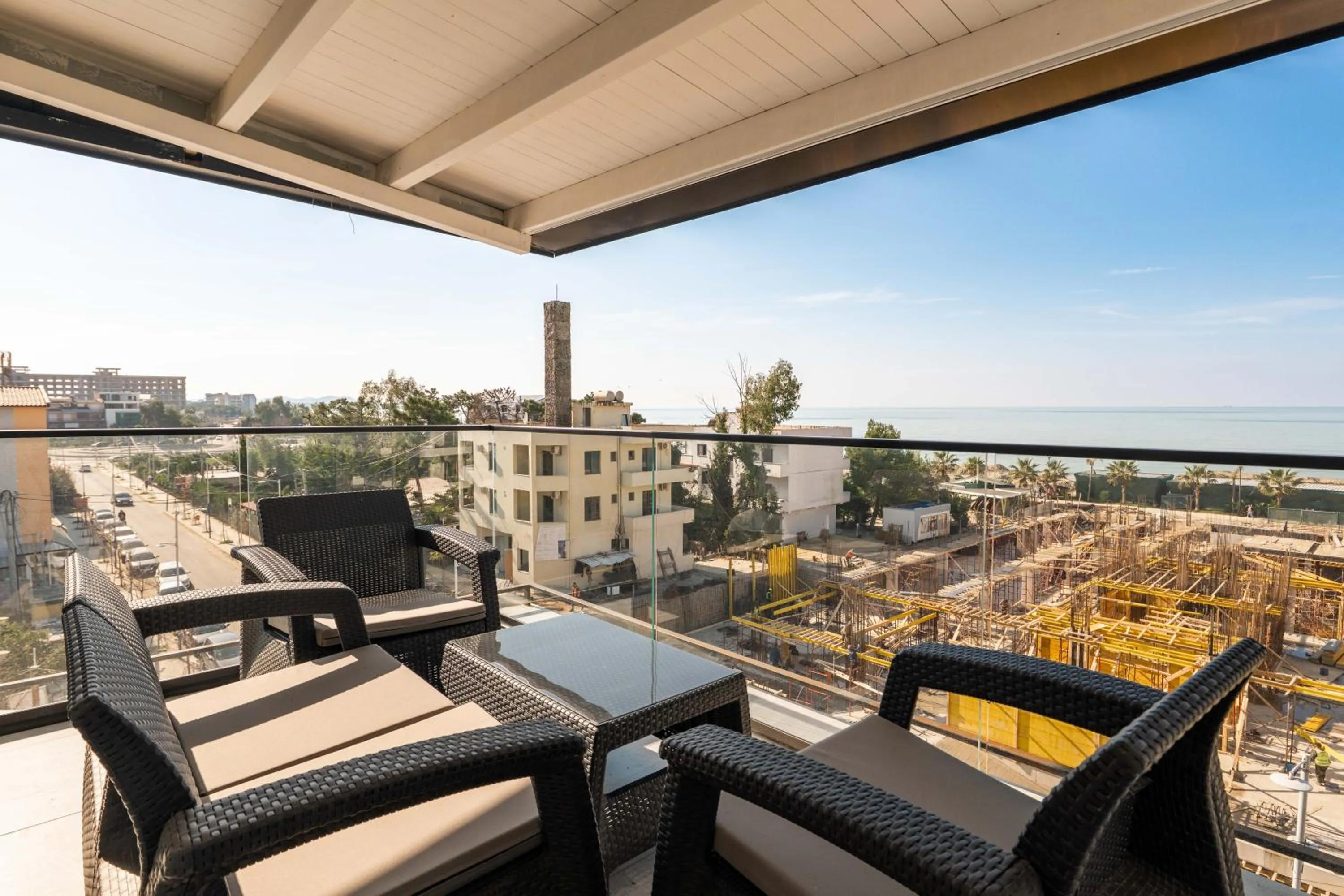 Balcony/Terrace in Golemi Lux Hotel