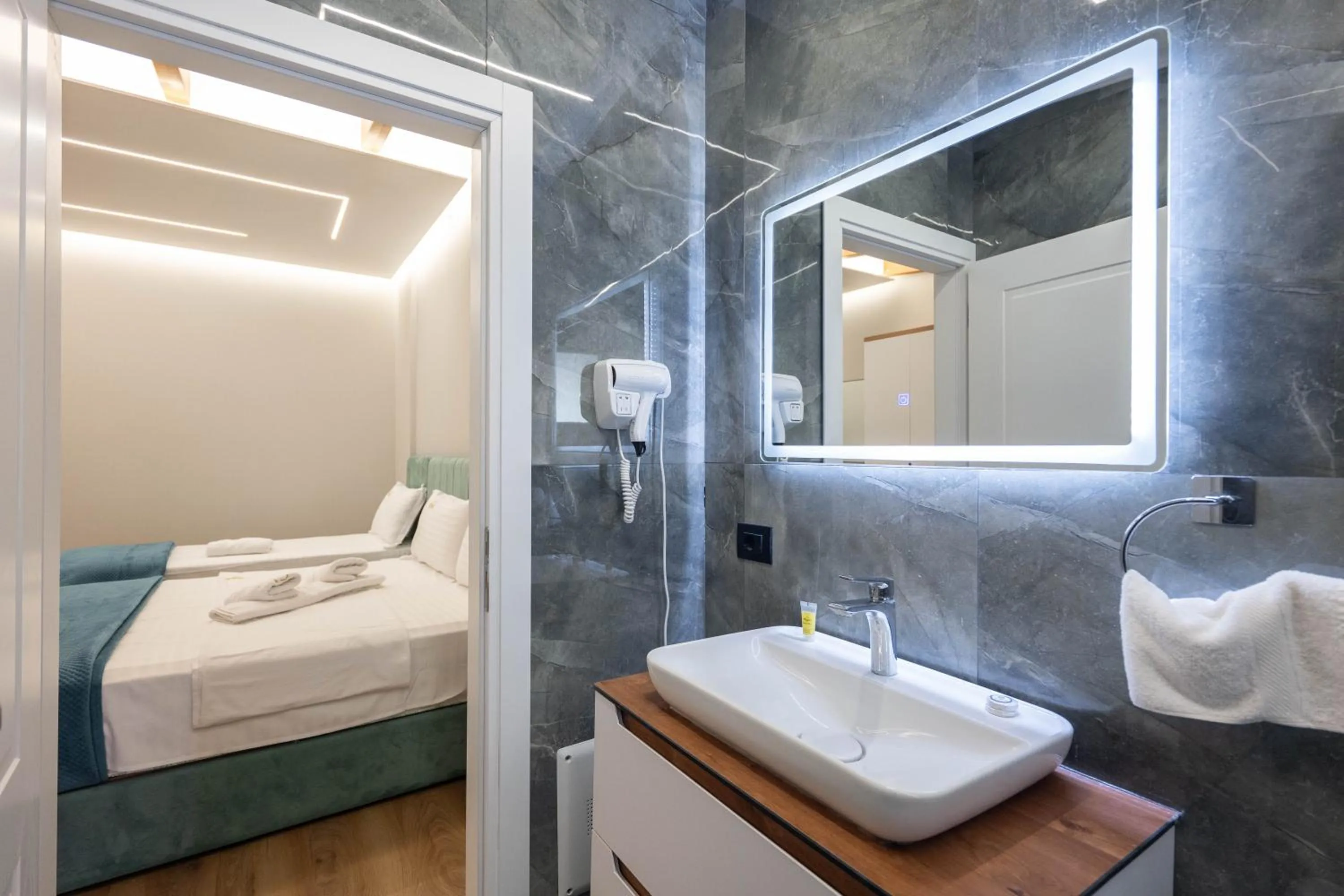 Bathroom in Golemi Lux Hotel