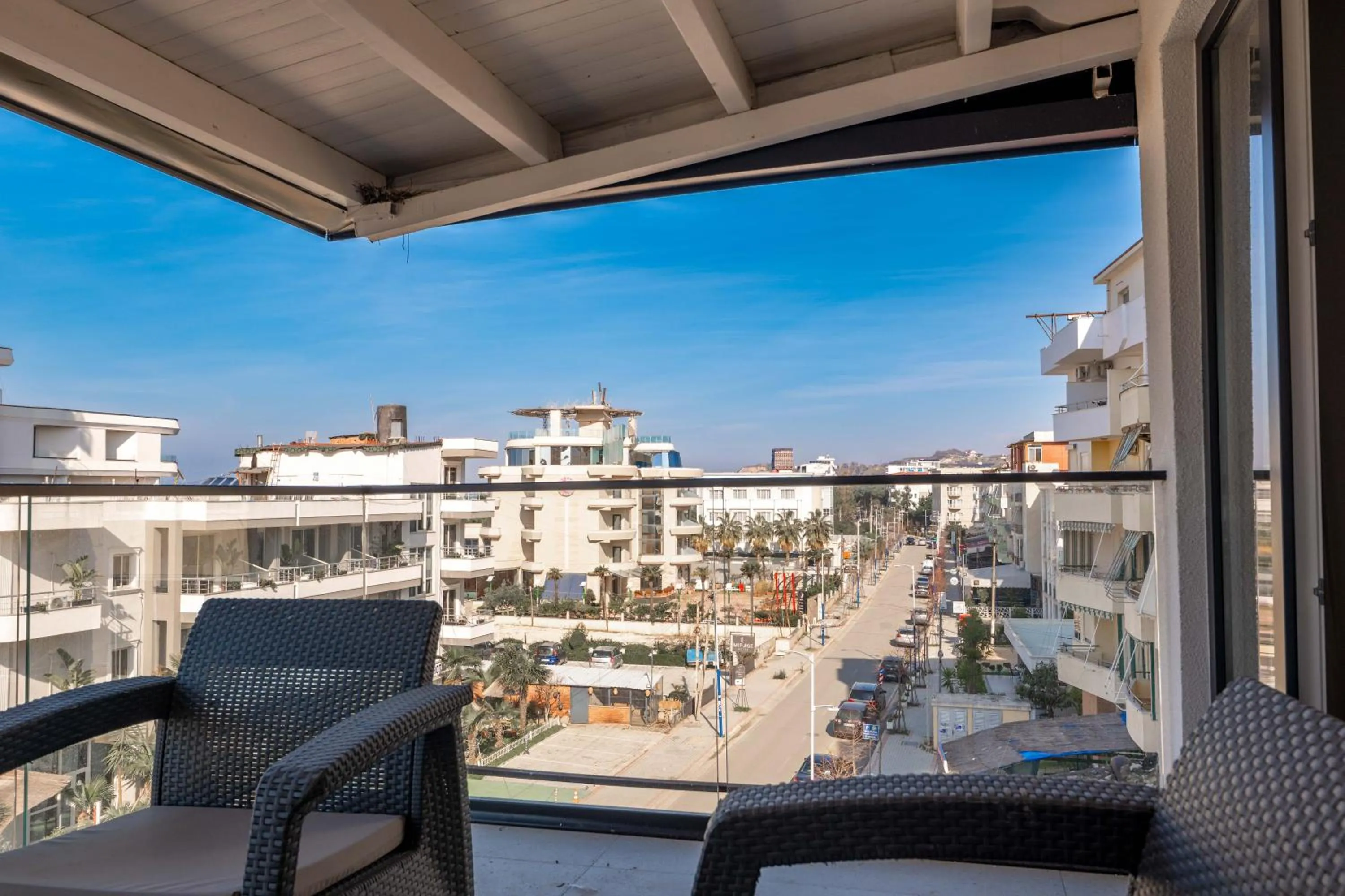 Balcony/Terrace in Golemi Lux Hotel