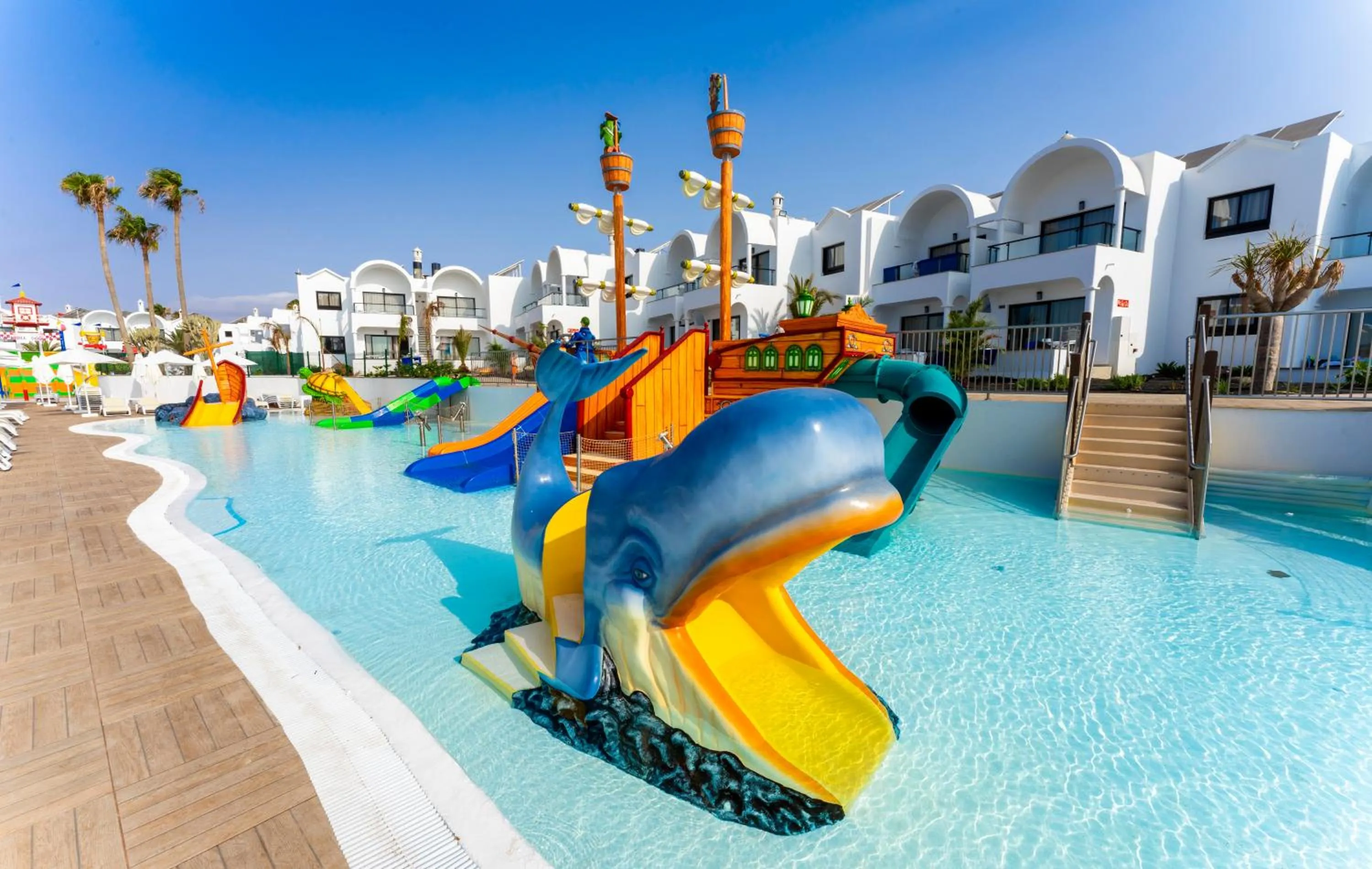 Aqua park in Bakour Lanzarote Splash