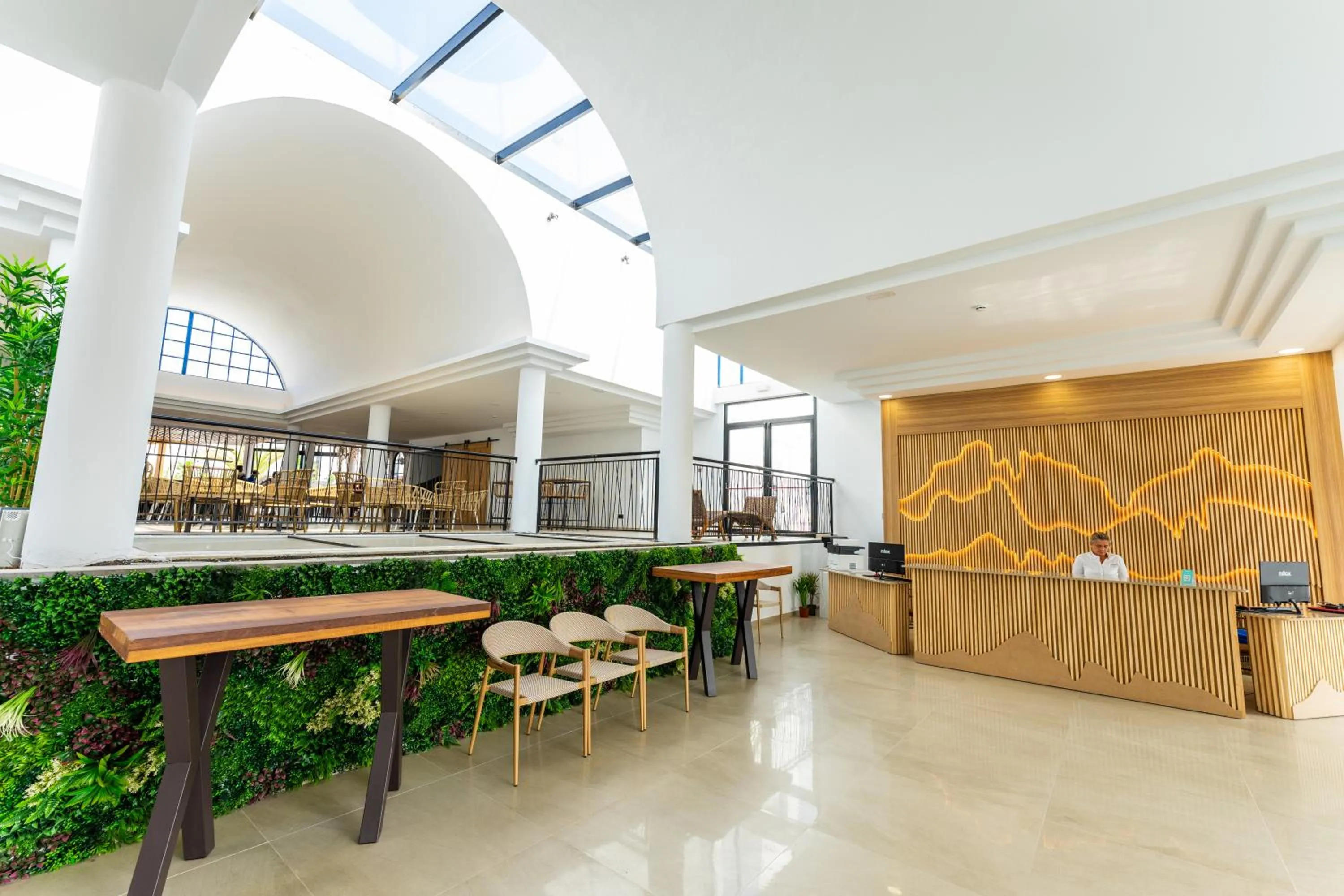 Lobby or reception in Bakour Lanzarote Splash