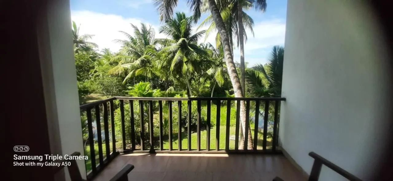 Garden in Lagoonvilla hotel