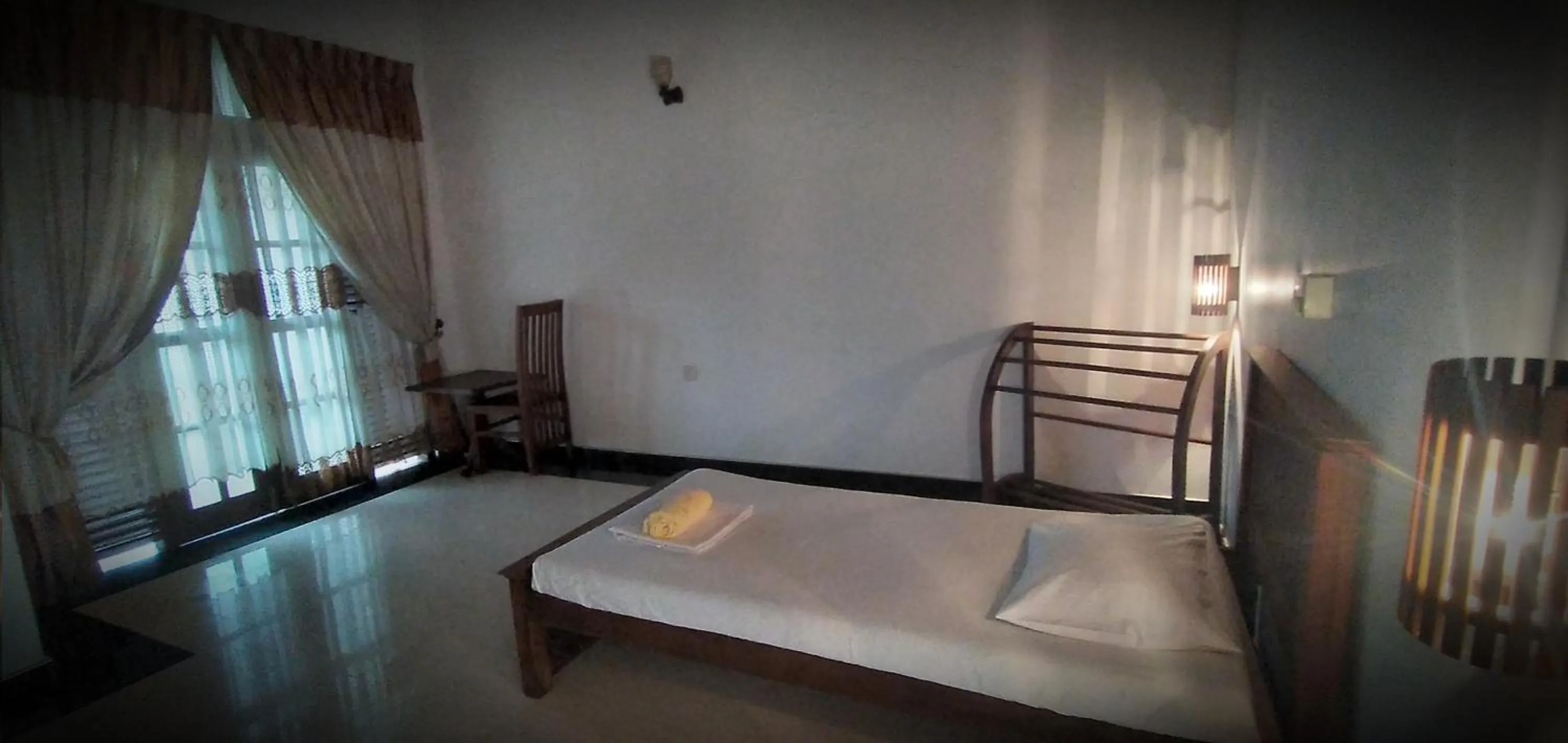Bed in Lagoonvilla hotel