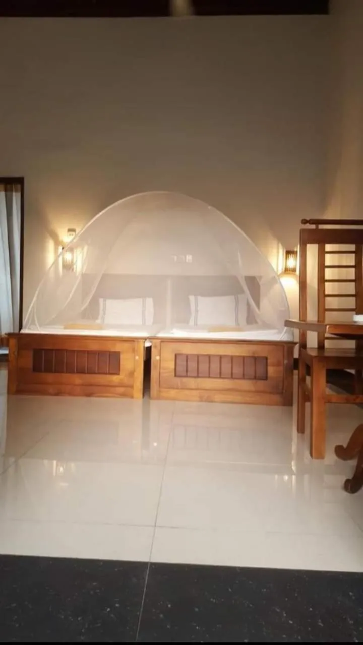 Bed in Lagoonvilla hotel