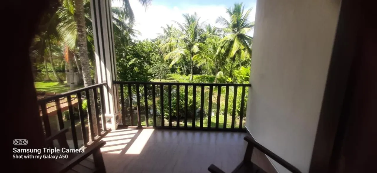 Garden in Lagoonvilla hotel