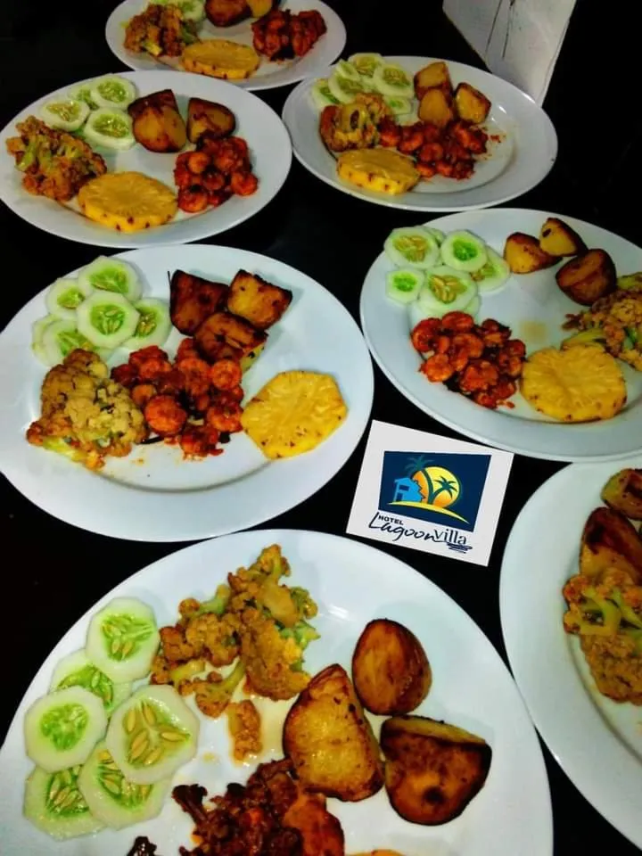 Food and drinks in Lagoonvilla hotel