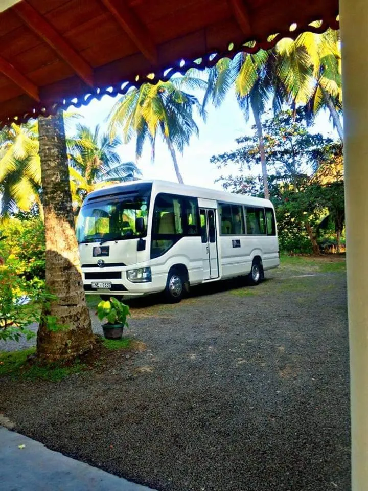 Garden in Lagoonvilla hotel