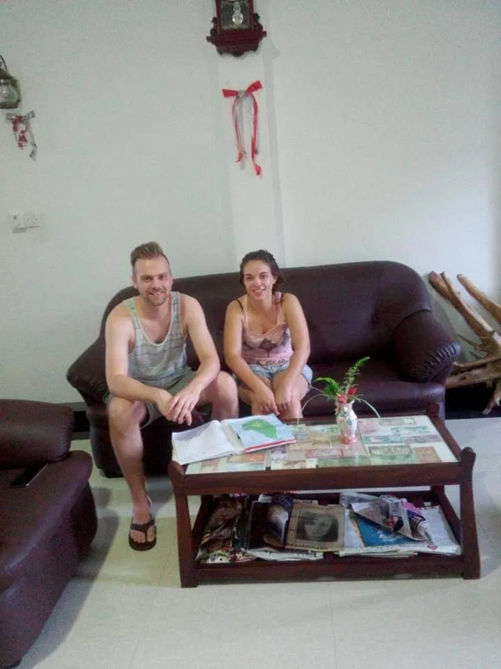 People in Lagoonvilla hotel