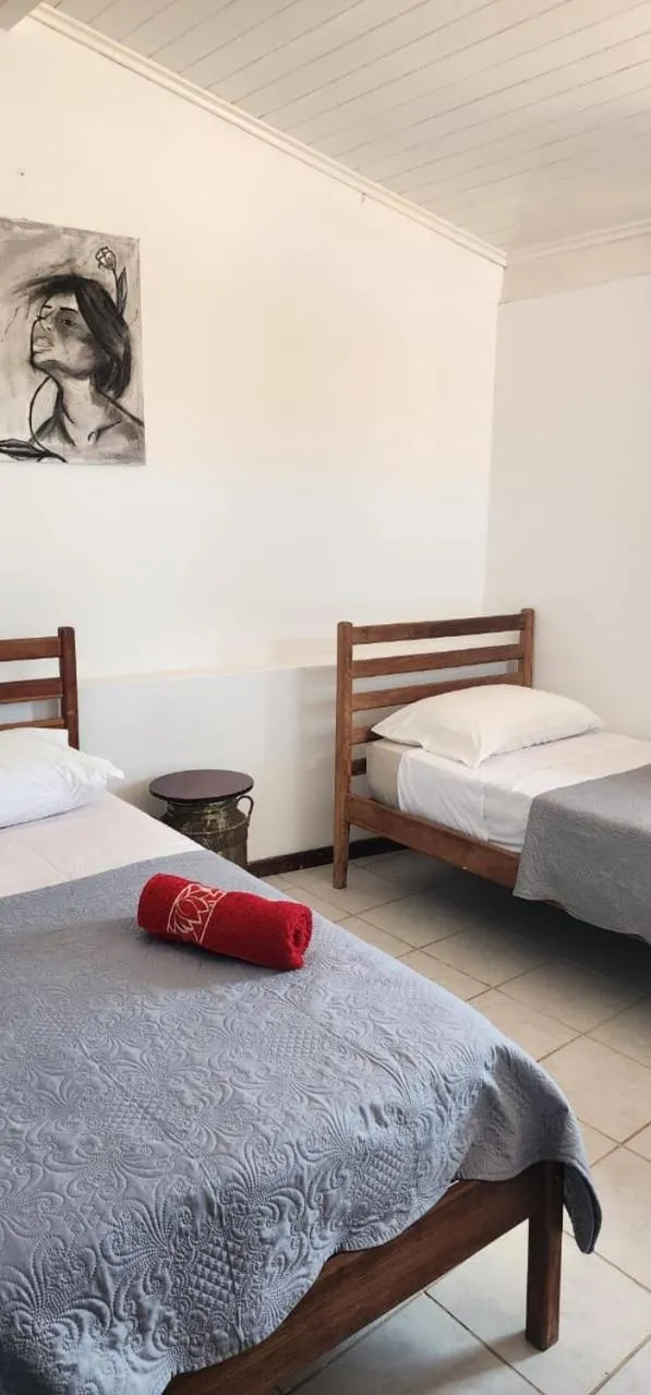 Triple Room with Sea View in MANDALA DREAMS Pousada e Portal Holístico