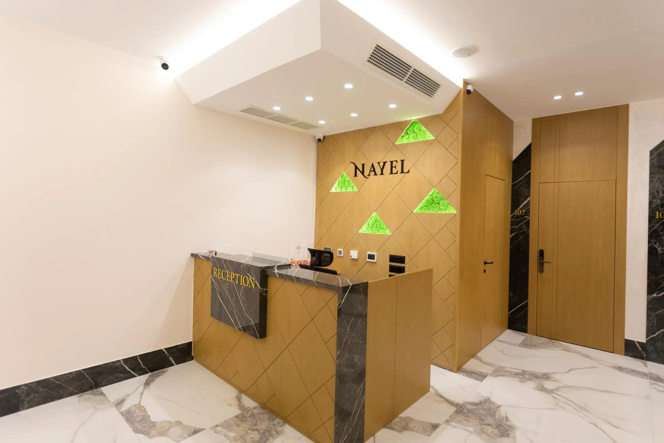 Lobby or reception in Nayel Hotel