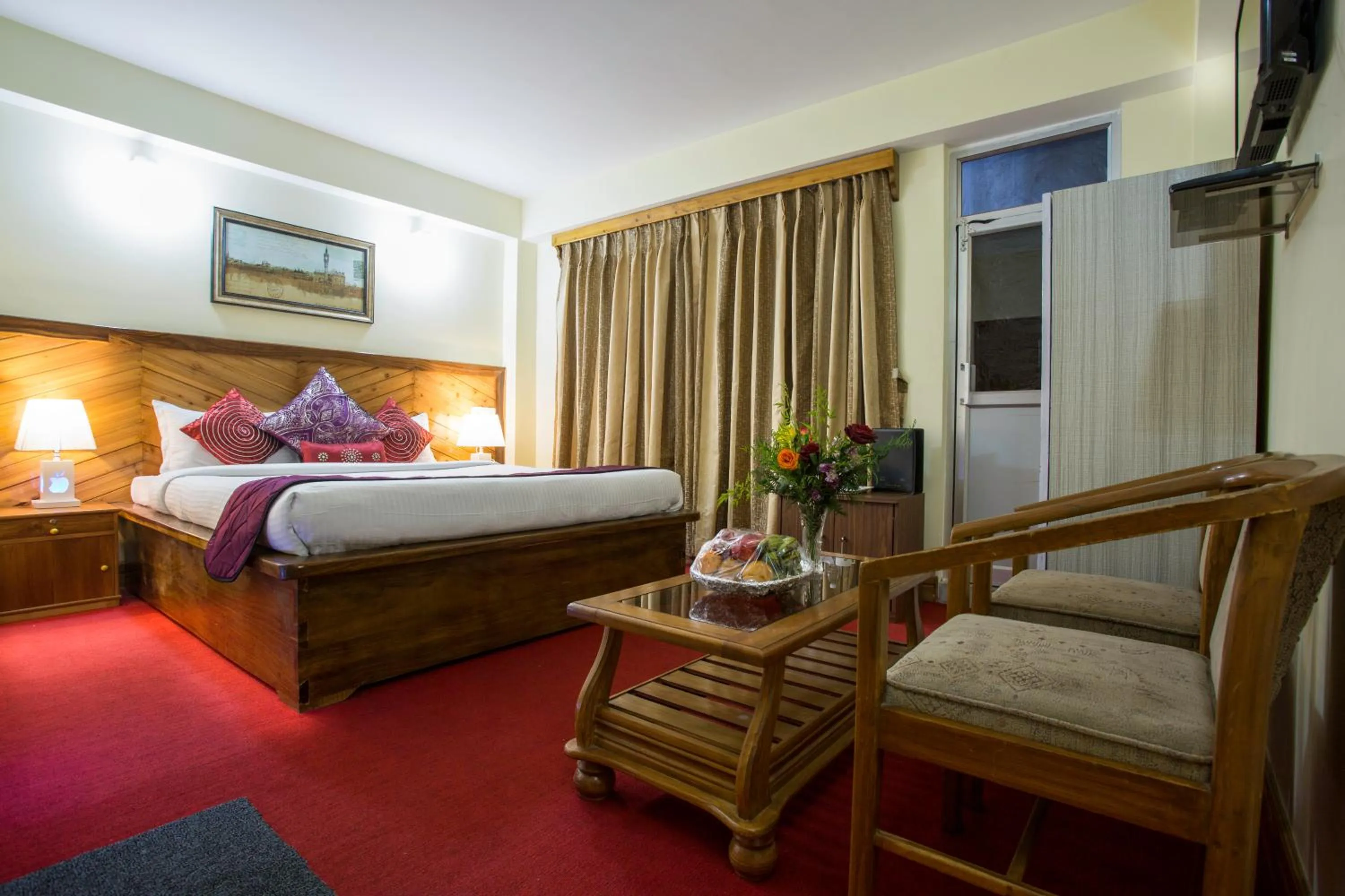 Balcony/Terrace in Hotel White Yak