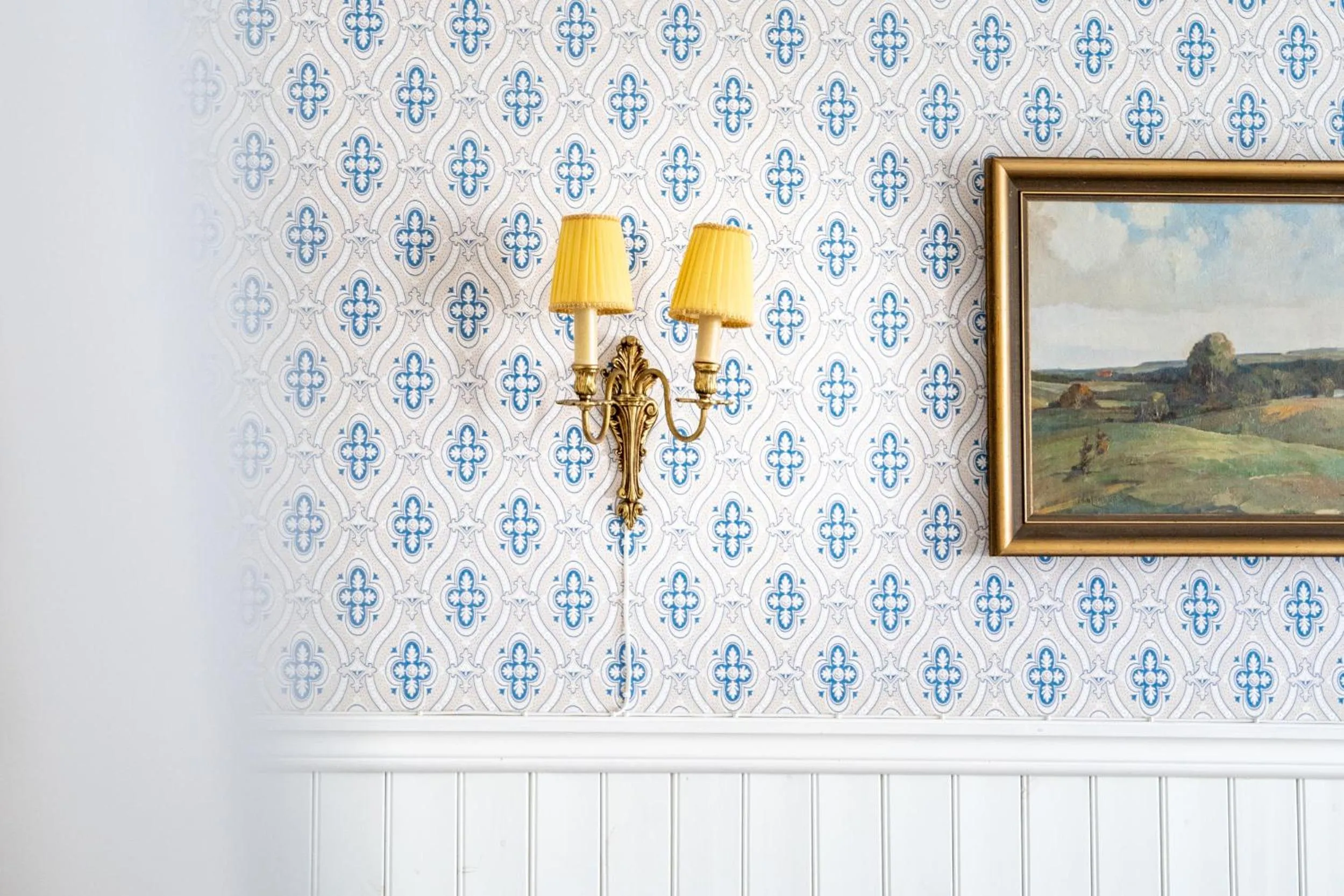 Decorative detail in Svabesholms Kungsgårds B&B och Pensionat Stenshuvud