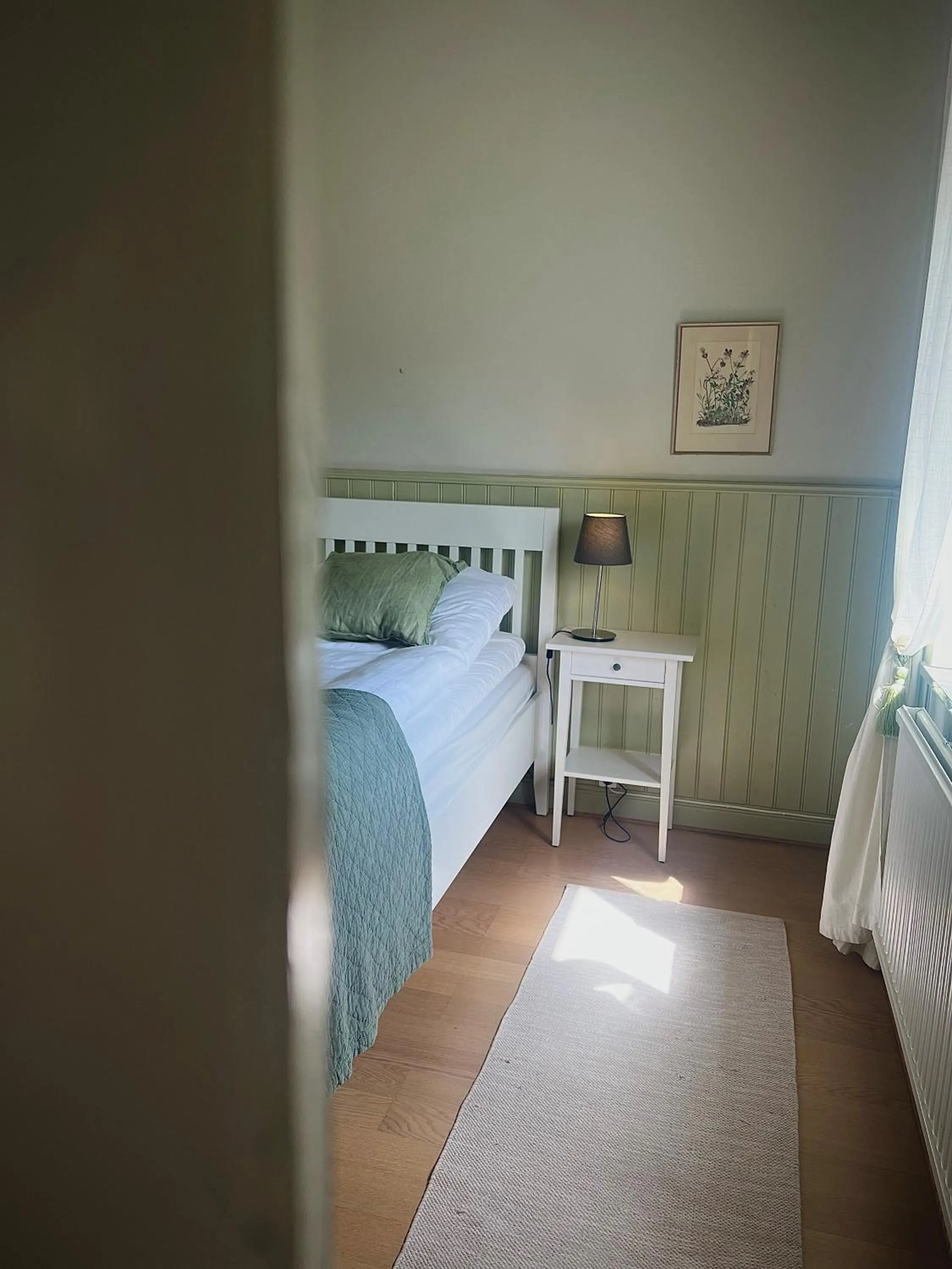 Bed in Svabesholms Kungsgårds B&B och Pensionat Stenshuvud