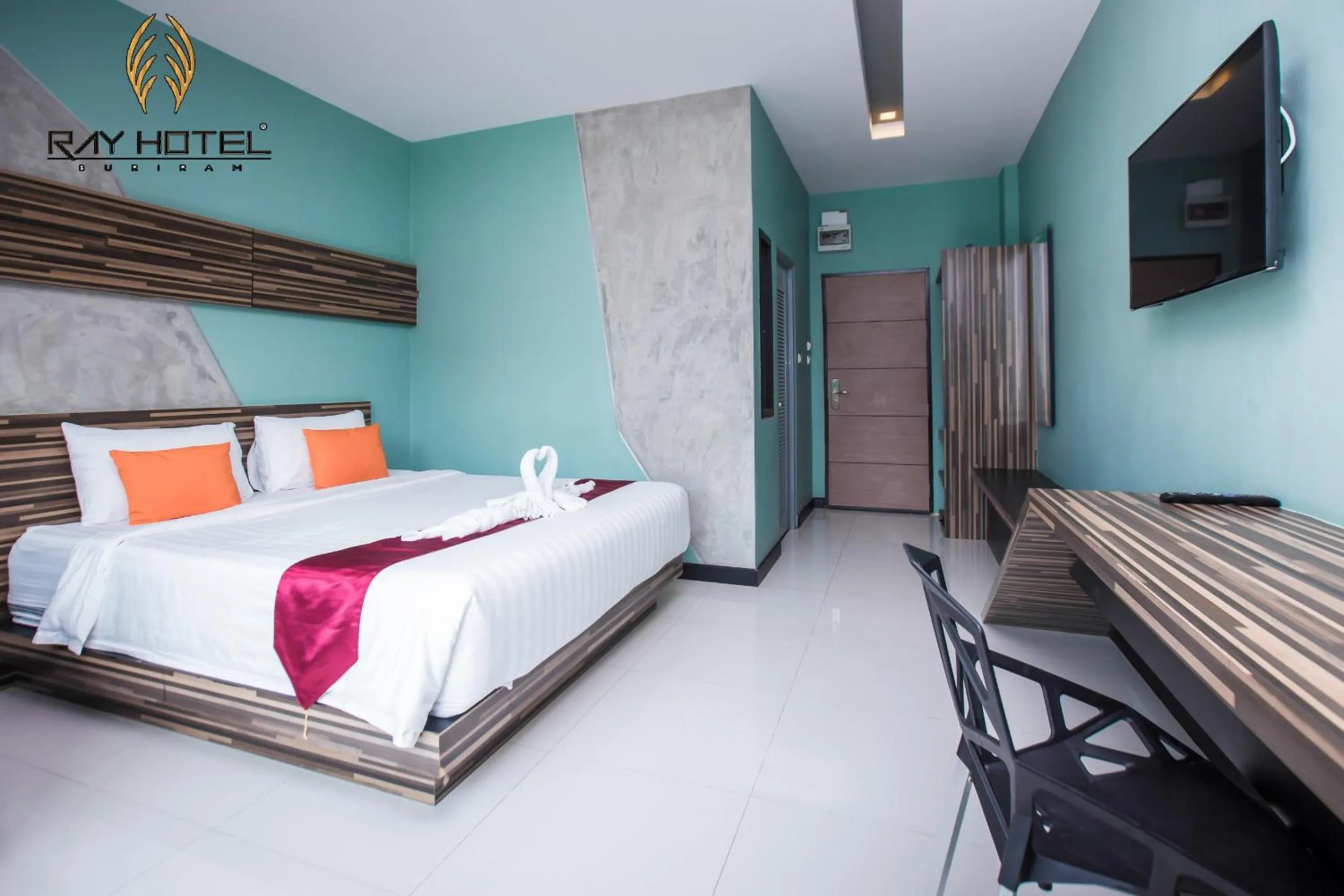 Bedroom, Bed in Ray Hotel Buriram