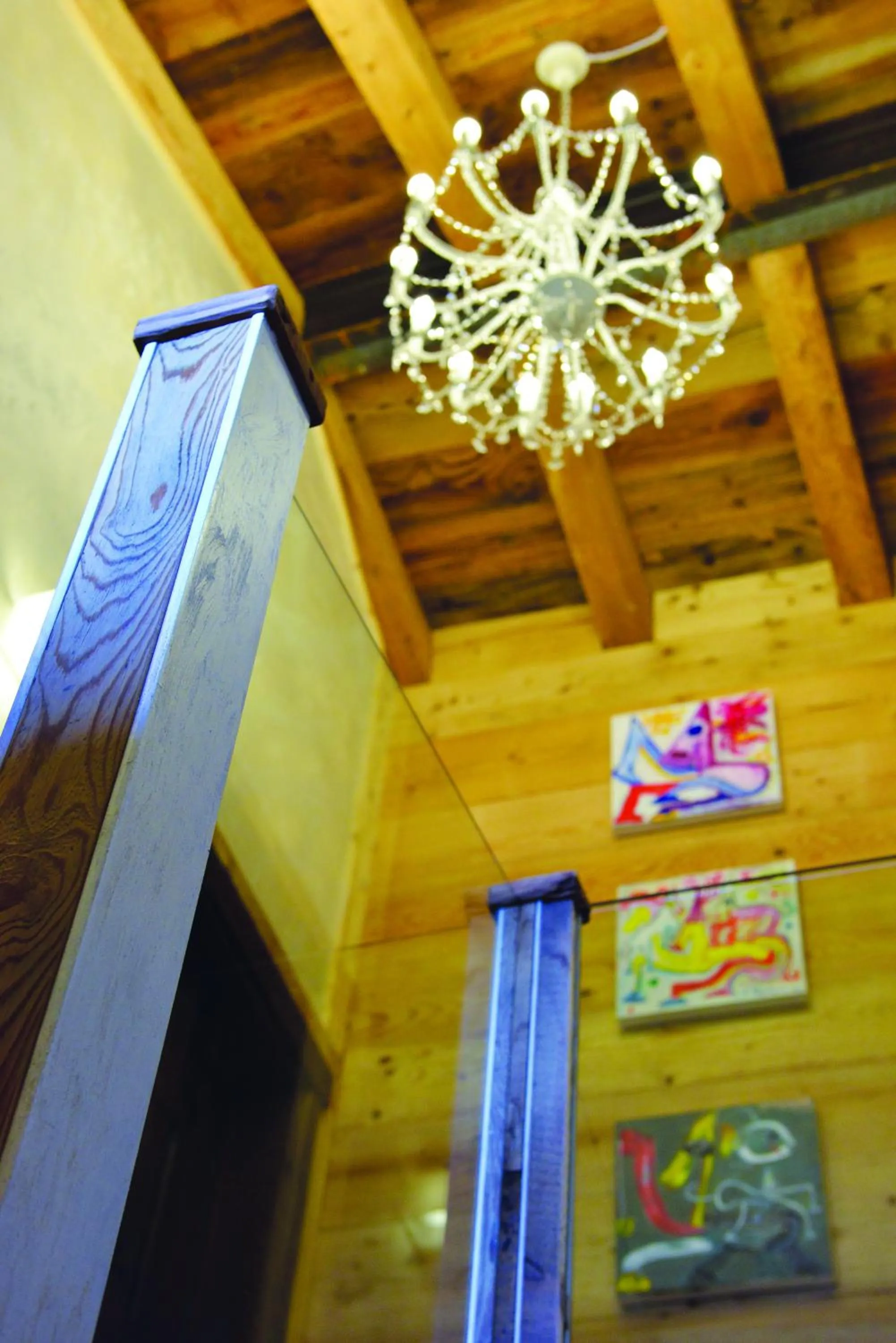 Bedroom in La Maison de Dolphe Chalet de Charme & Art gallery