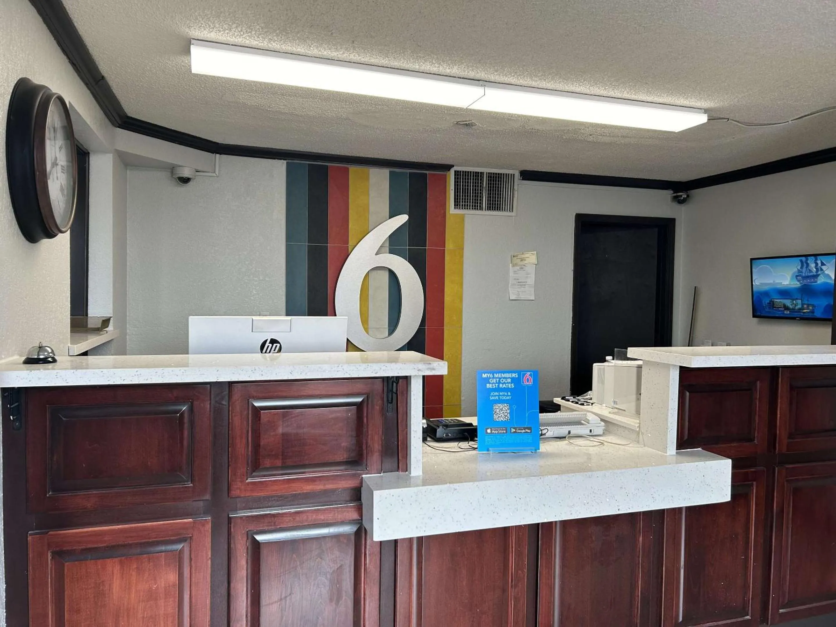 Lobby or reception in Studio 6 Hammond, LA I12 I55