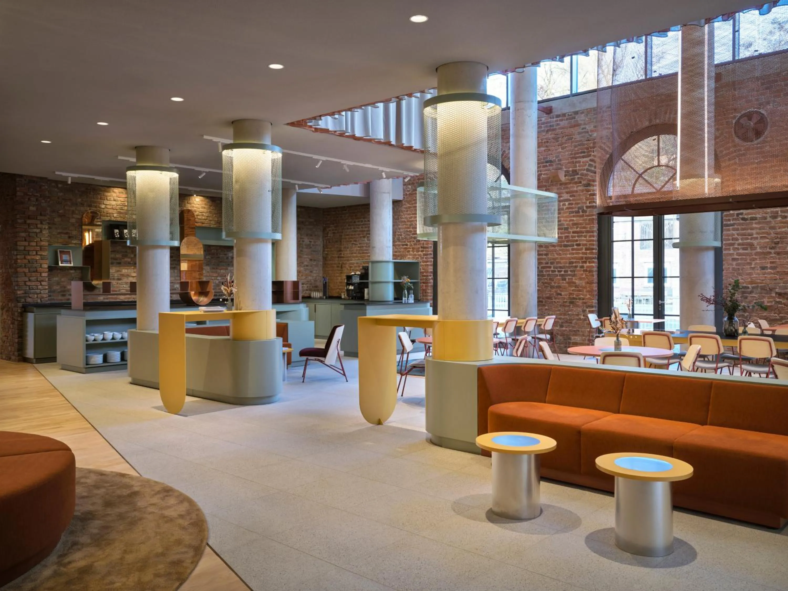 Lobby or reception in NOXX Hotel Marburg
