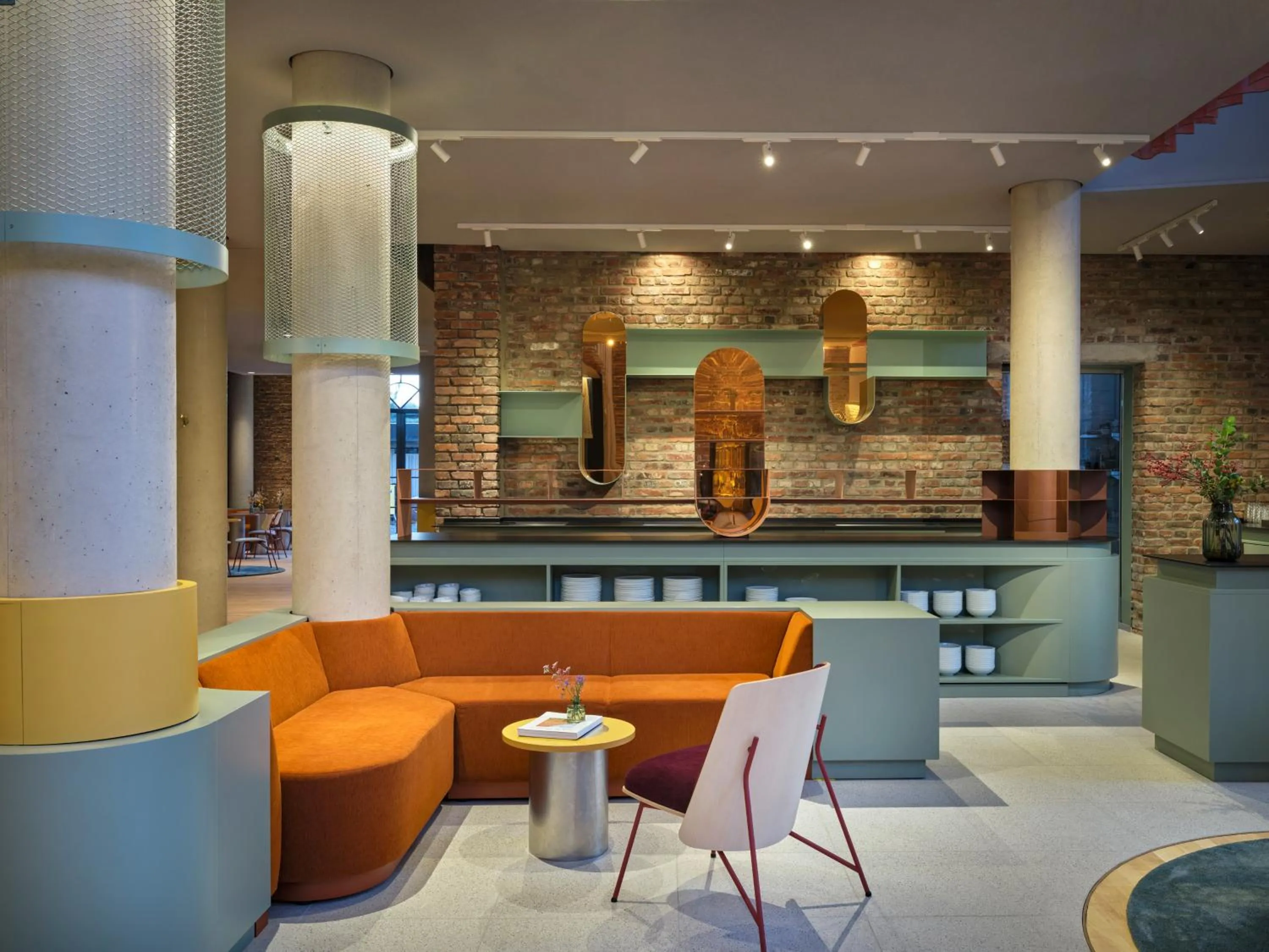 Lobby or reception in NOXX Hotel Marburg