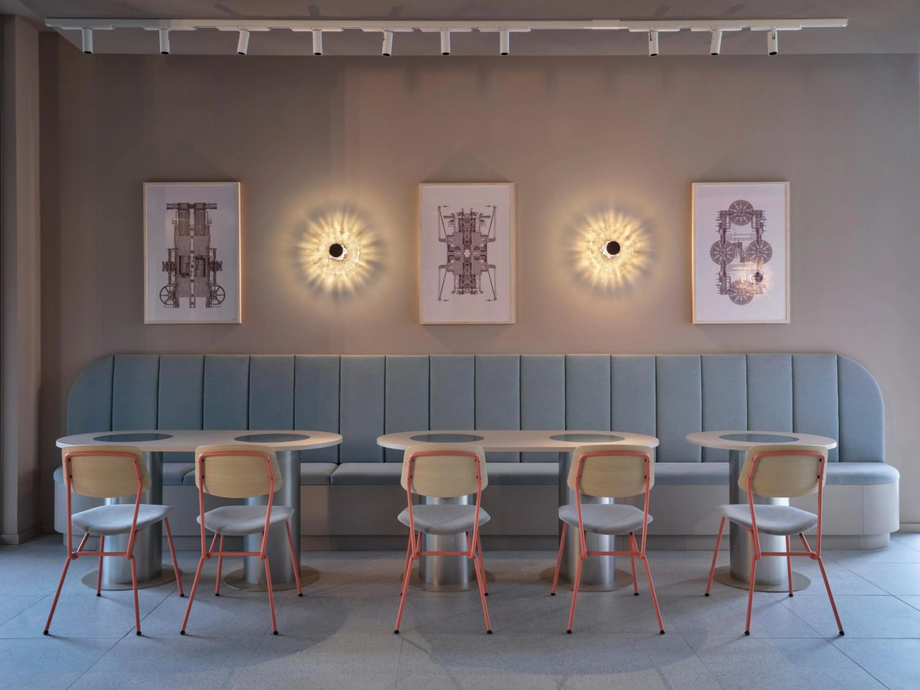 Lounge or bar in NOXX Hotel Marburg