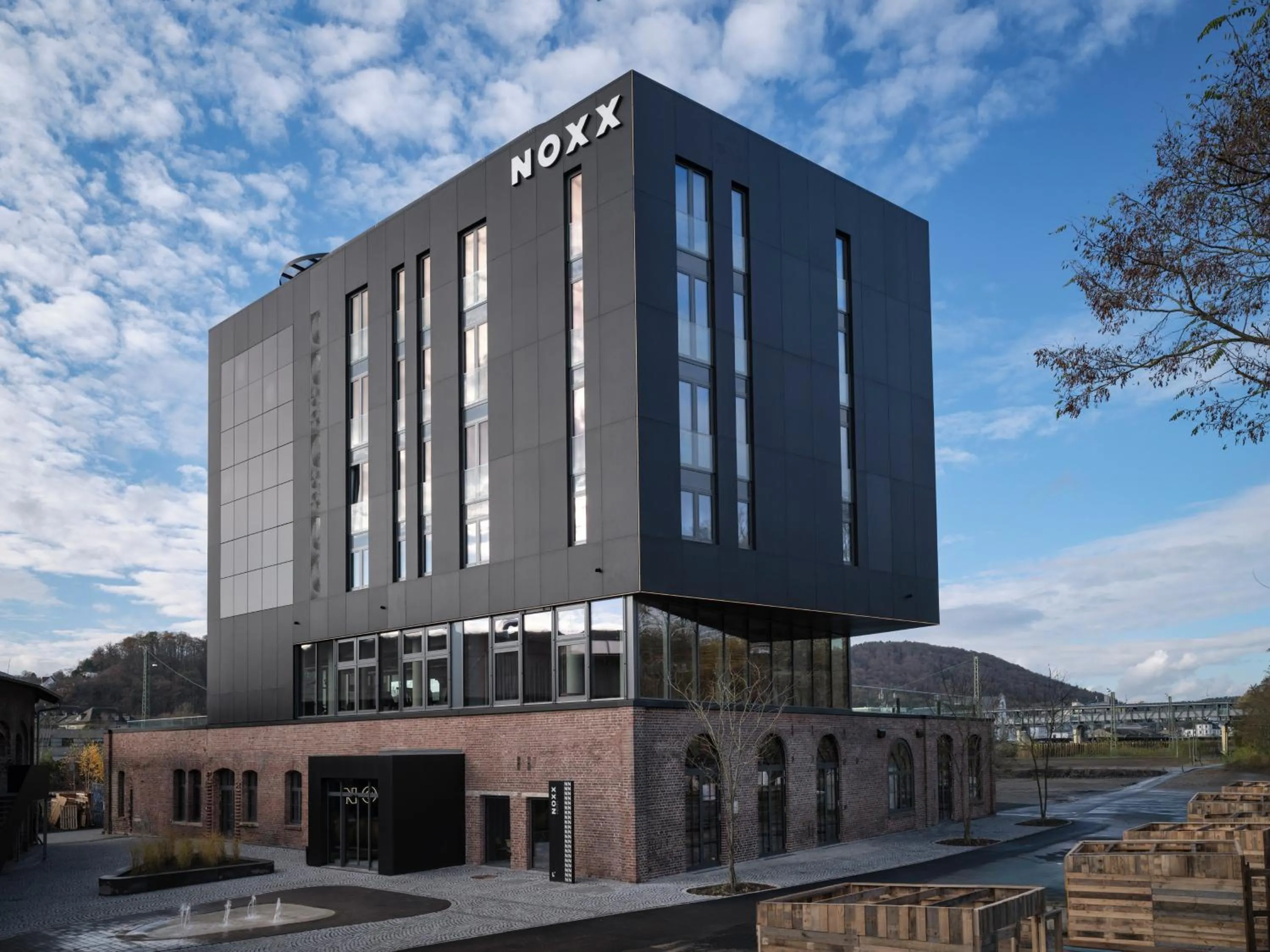 Property building in NOXX Hotel Marburg