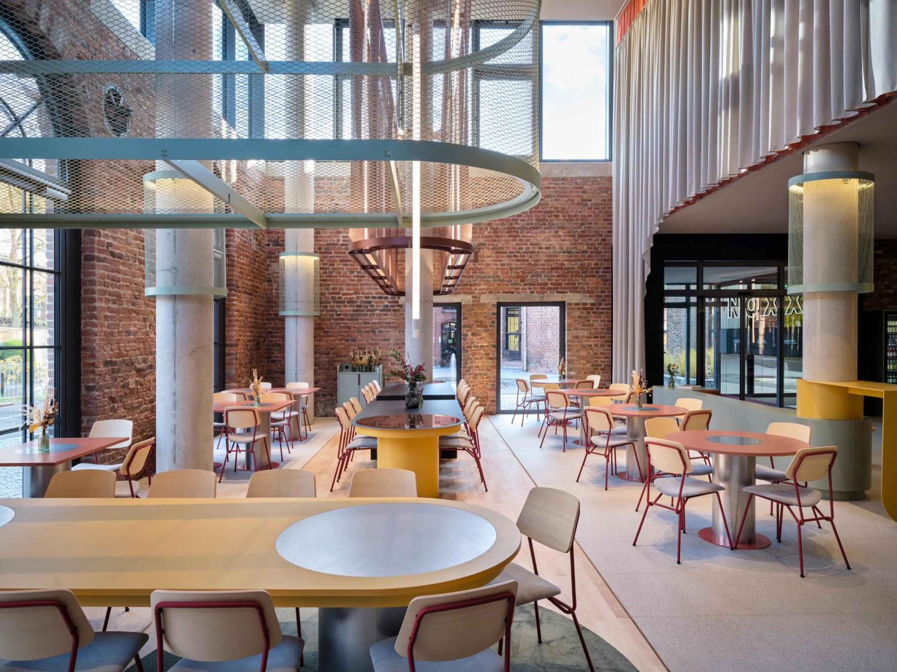Lobby or reception in NOXX Hotel Marburg
