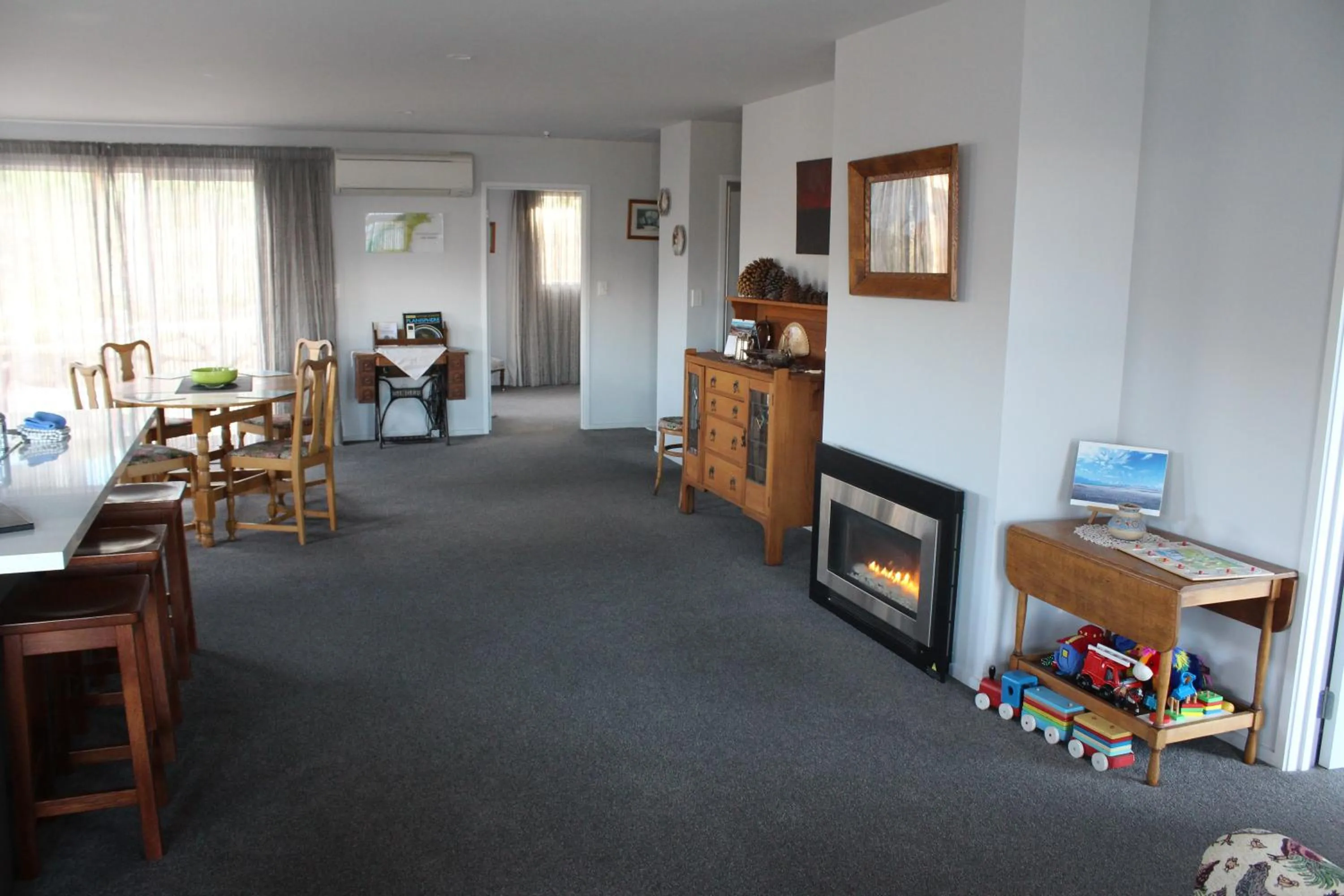 Living room in The Mackenzie Apartments