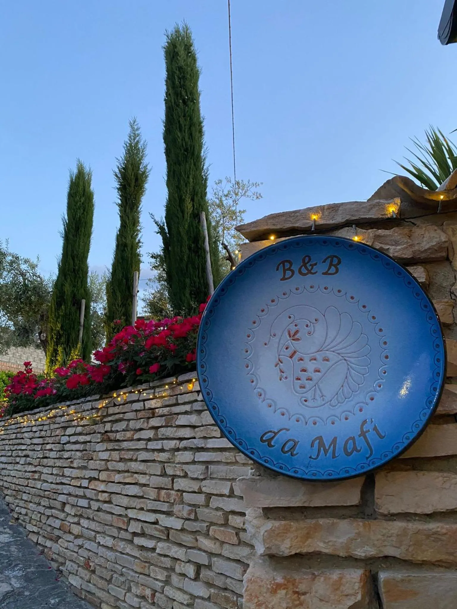 Garden in Bed & Breakfast Mafi