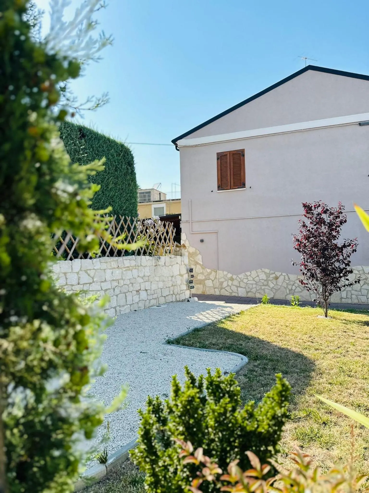 Garden view in Bed & Breakfast Mafi