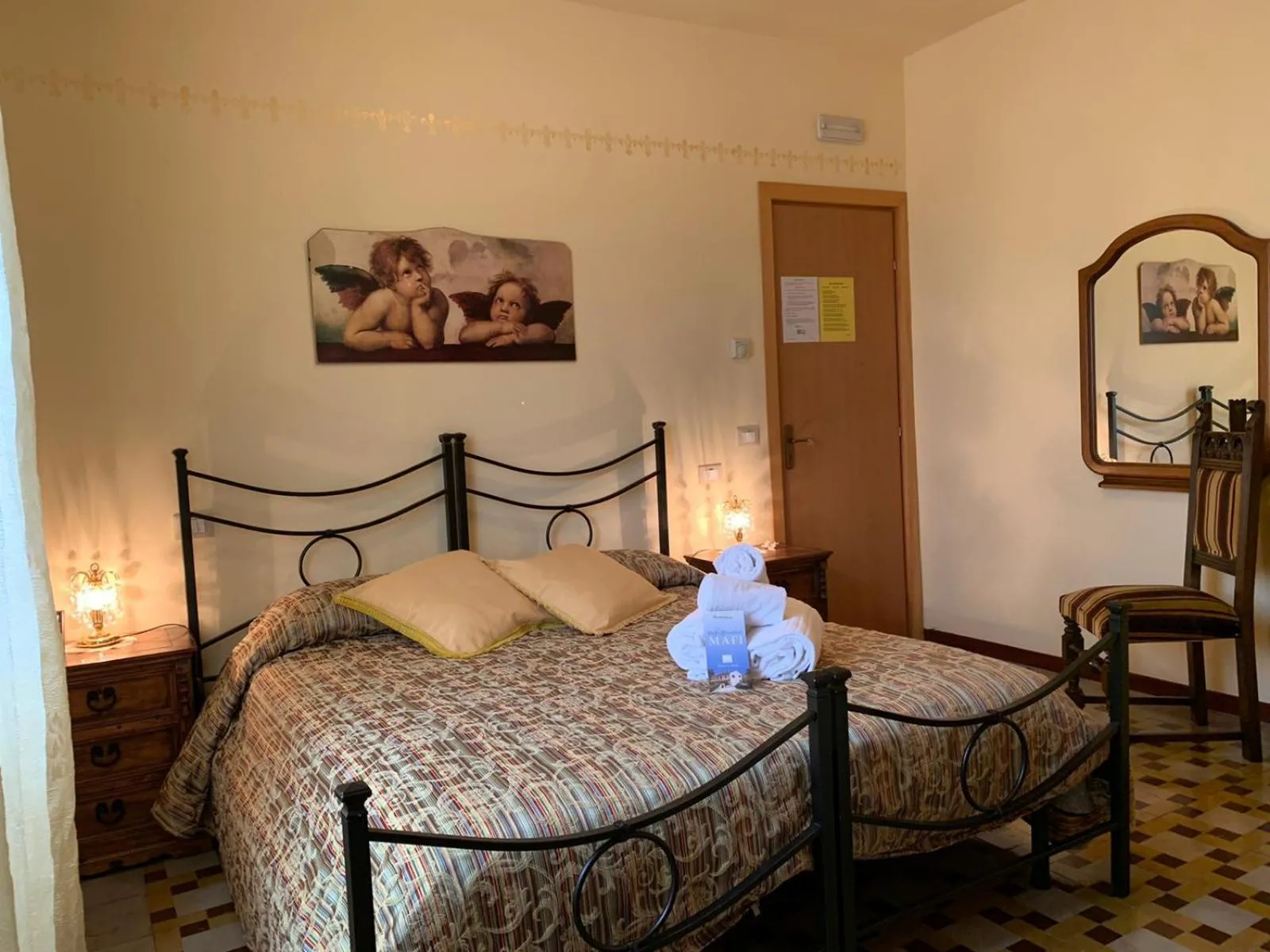 Bed in Bed & Breakfast Mafi