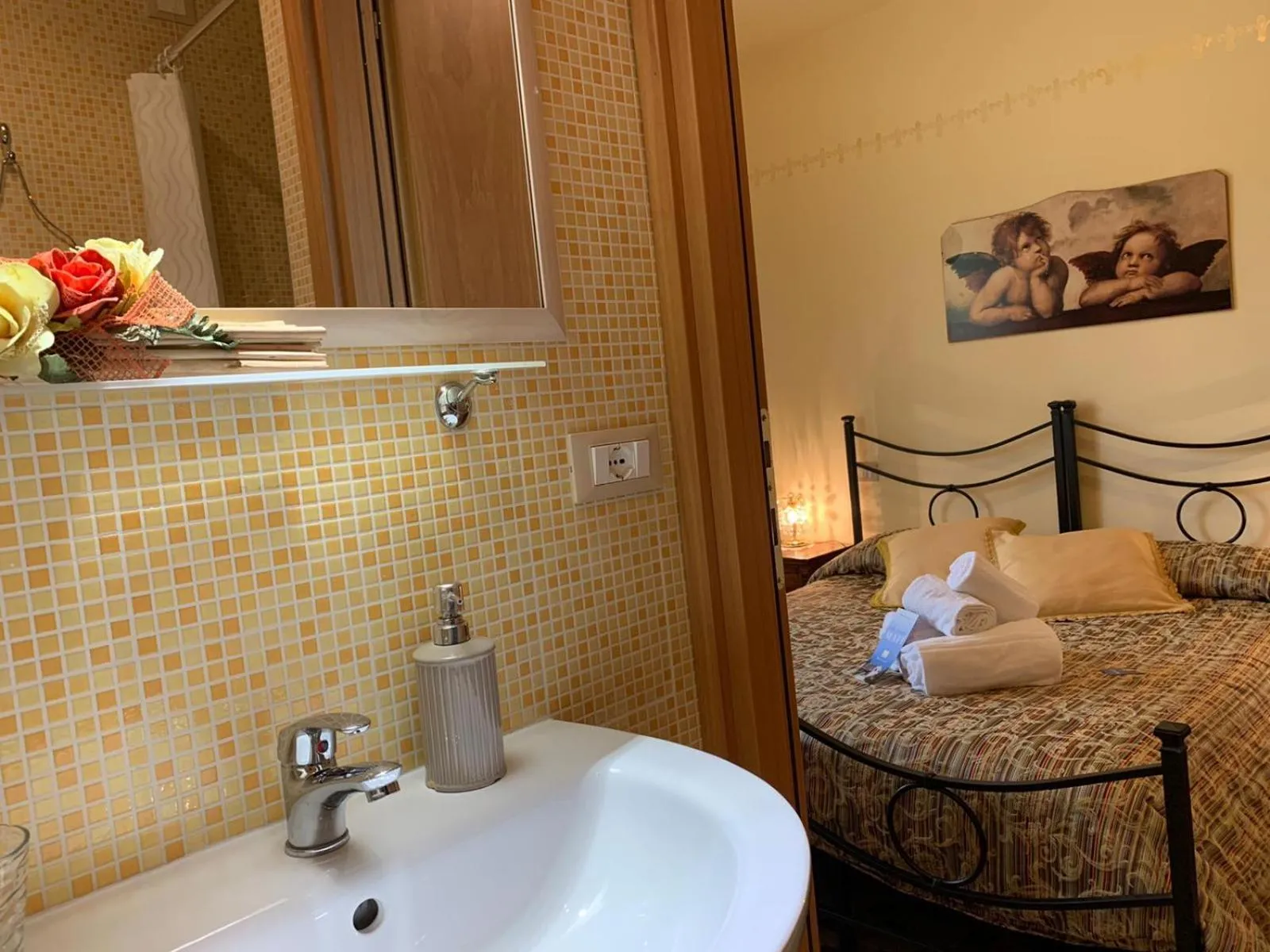 Bathroom, Bed in Bed & Breakfast Mafi