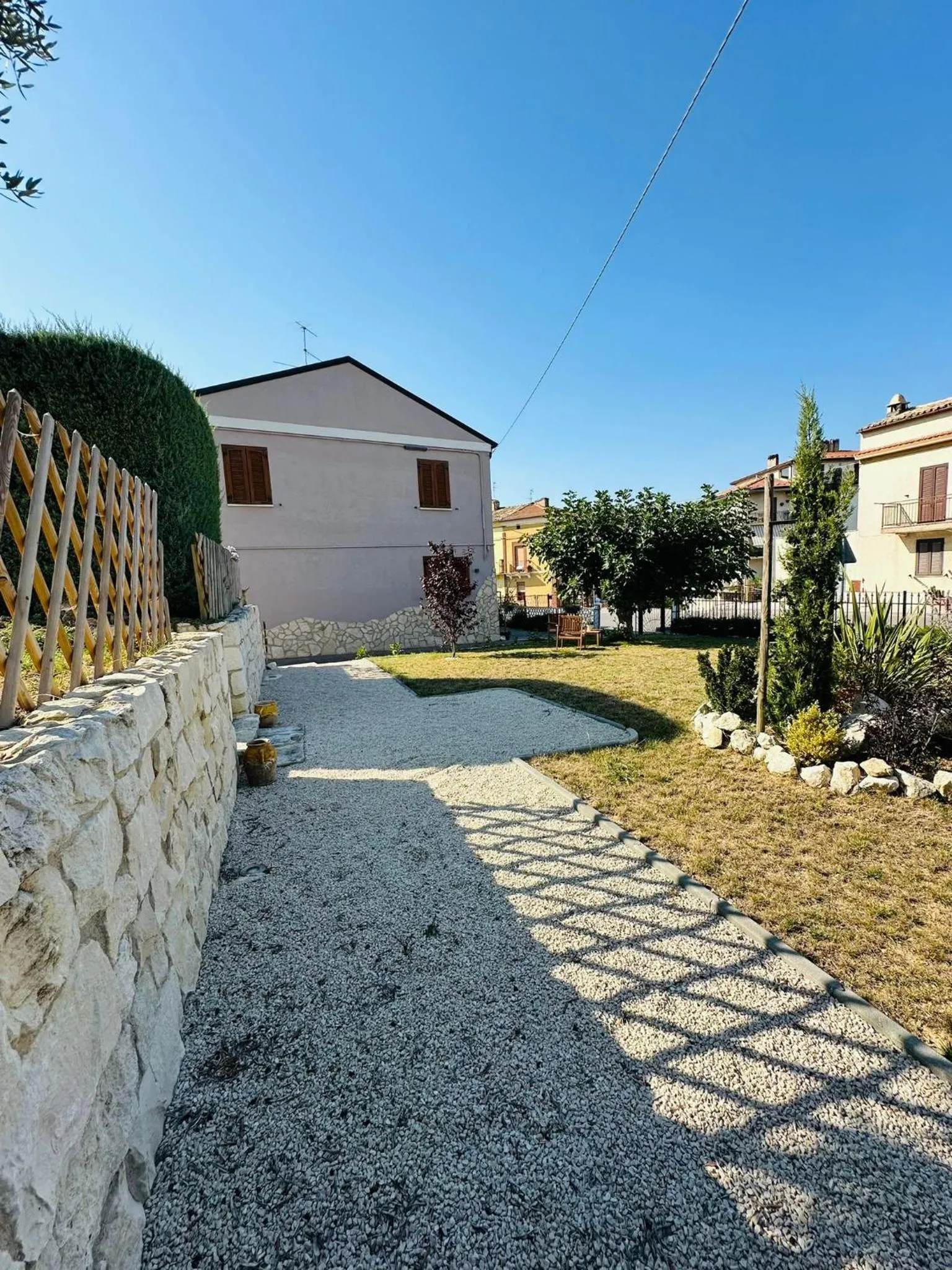 Garden view in Bed & Breakfast Mafi
