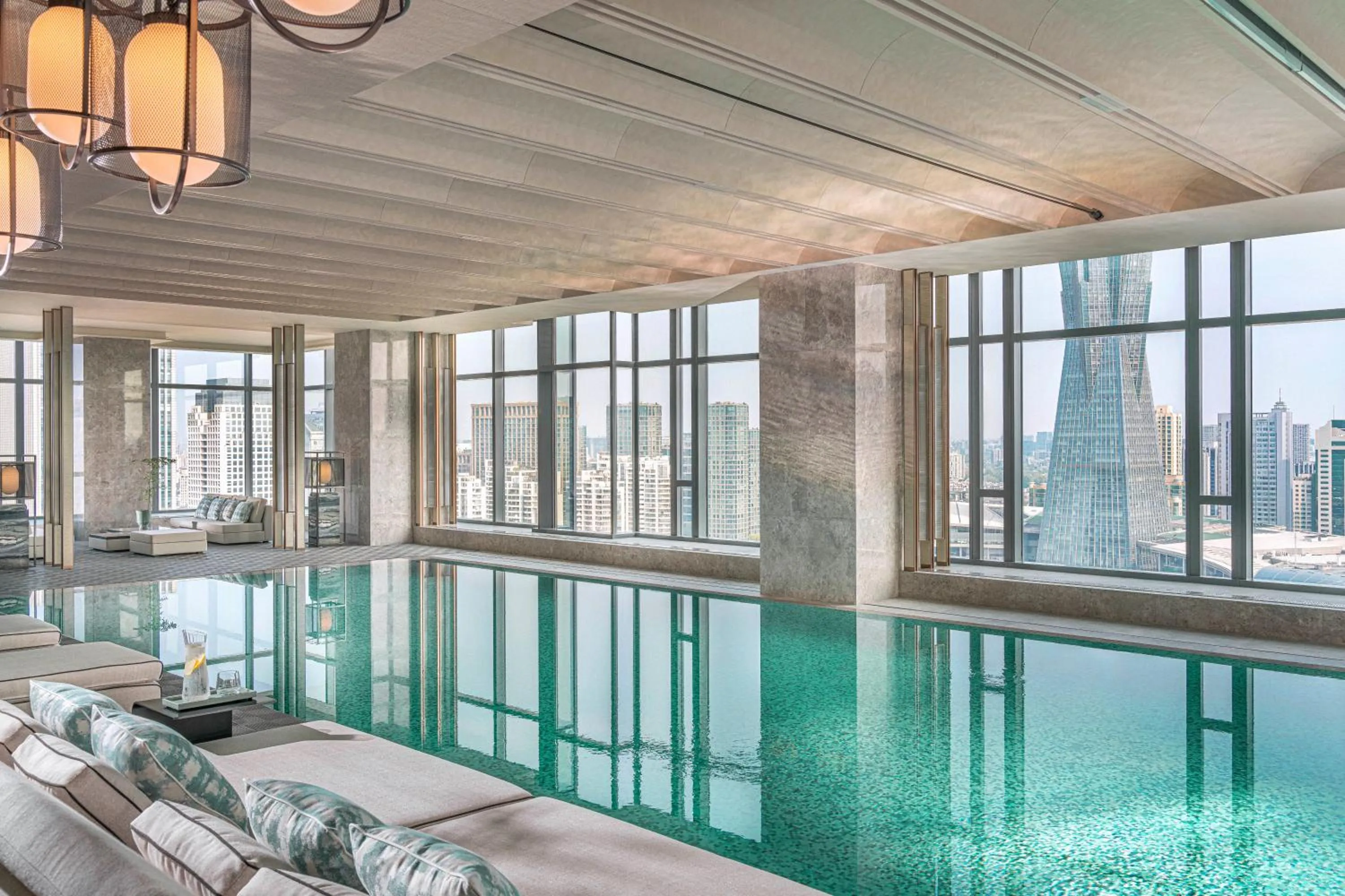 Fitness centre/facilities in Four Seasons Hotel Hangzhou at Hangzhou Centre