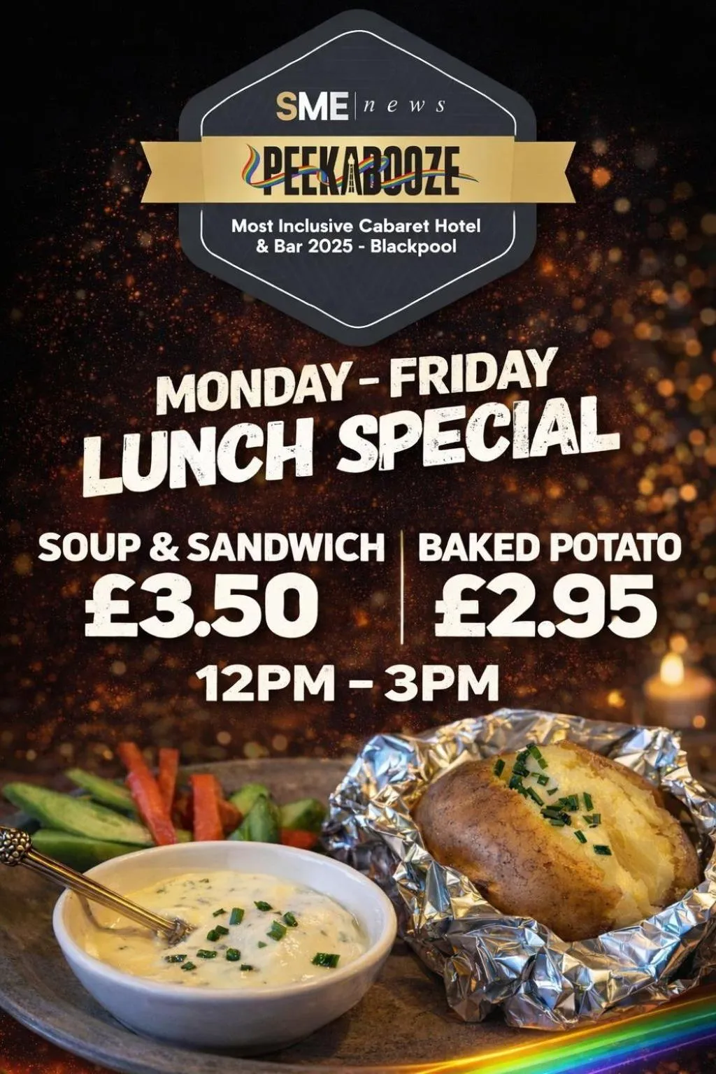 Food in Peek-a-Booze - Budget Hotel - Adults Only