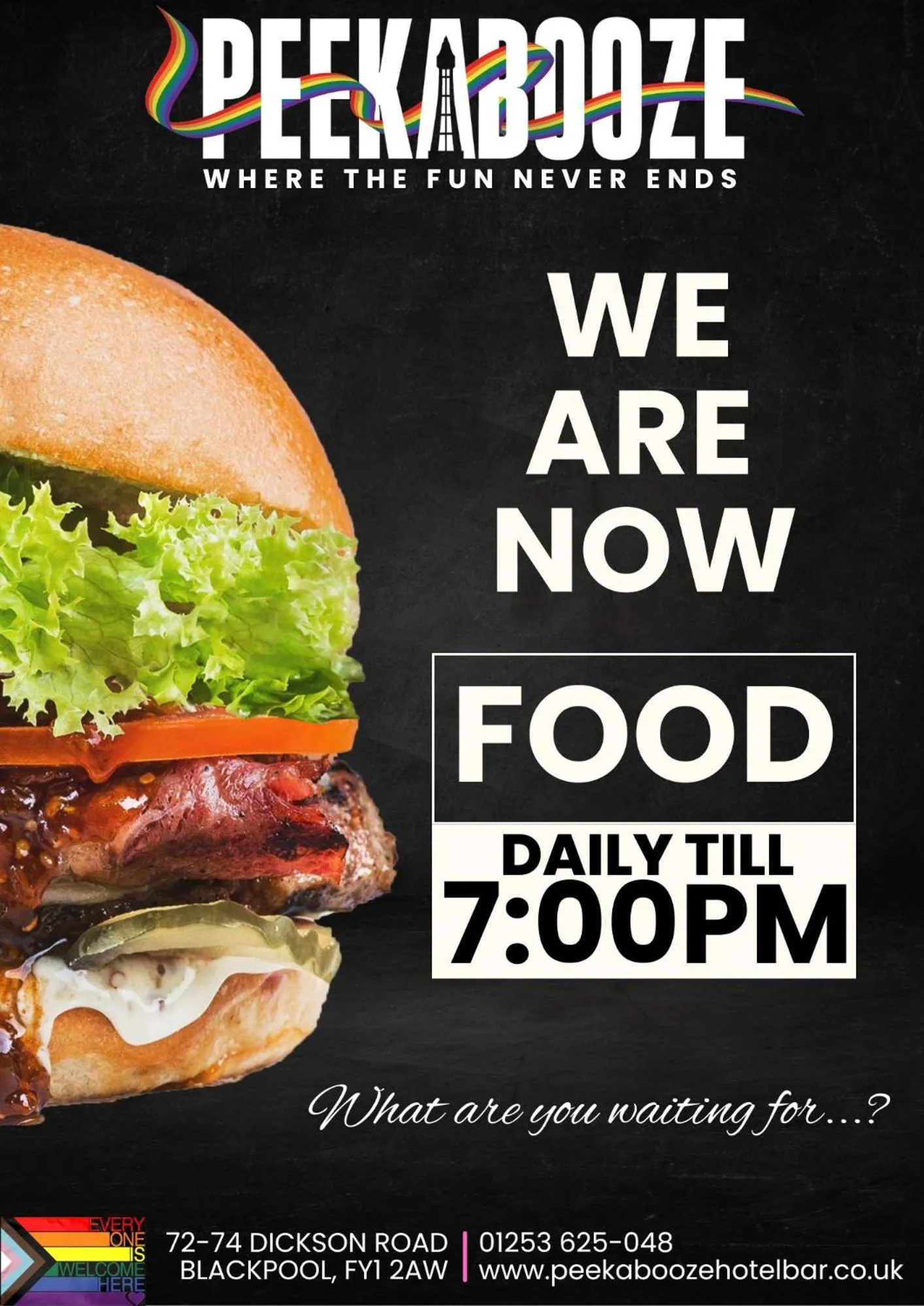 Food and drinks in Peek-a-Booze - Budget Hotel - Adults Only