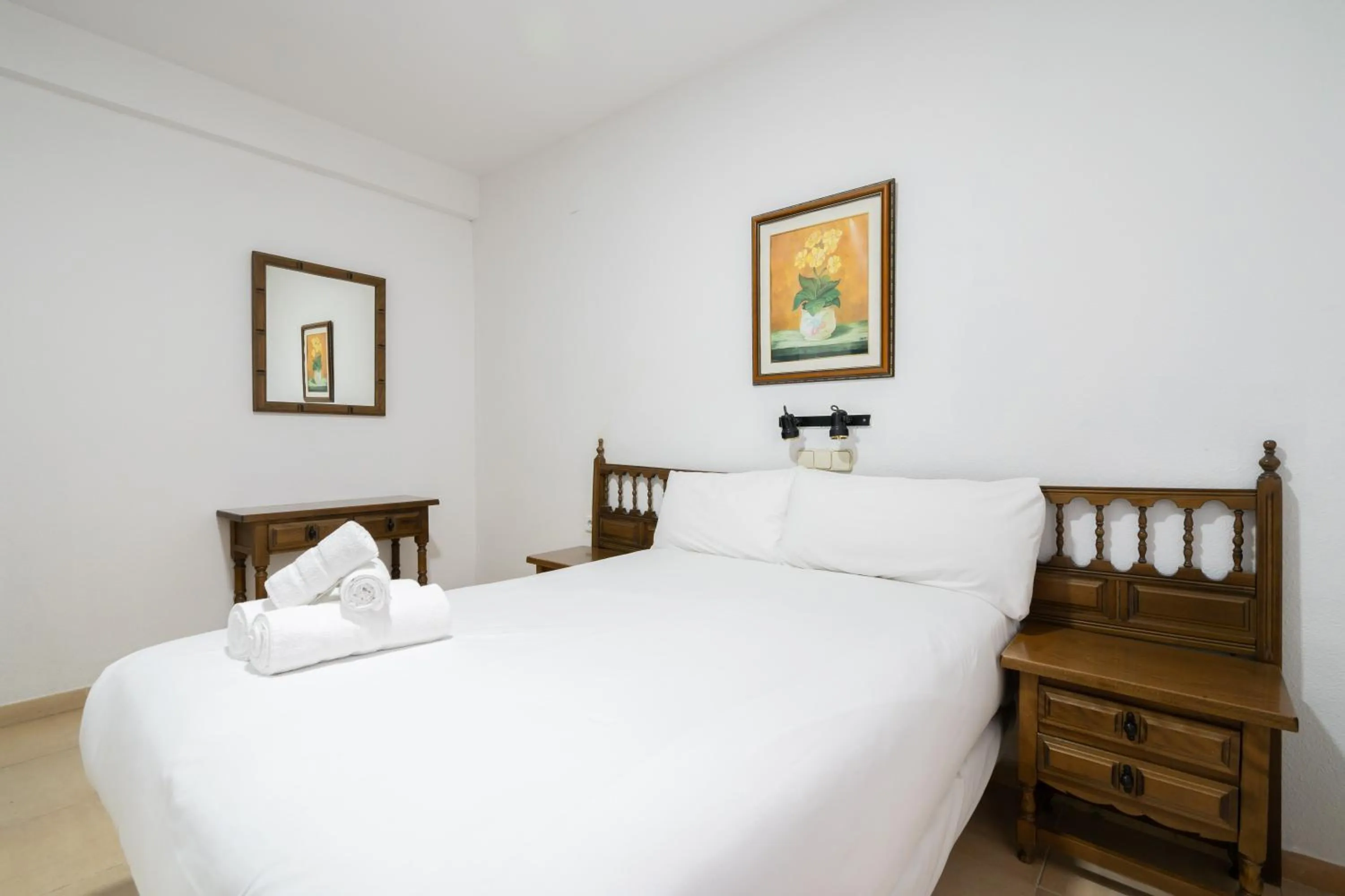 Bed in Hotel La Quinta de Santillán